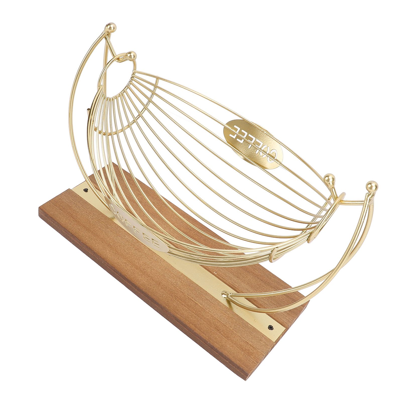 Coffee Pod Holder Iron Hammock Coffee Capsule Storage Basket Bar Countertop view 9