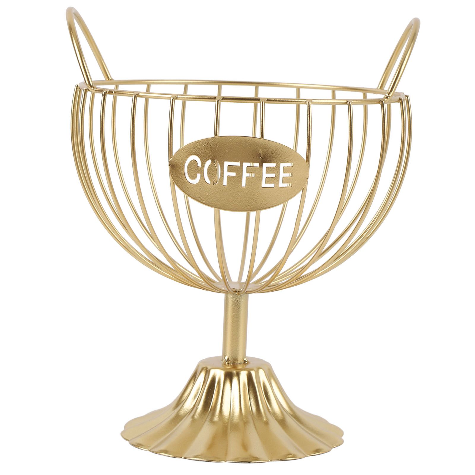 Coffee Pod Holder Iron Coffee Capsule Basket Bar Counter Organizer for Kitchen view 3