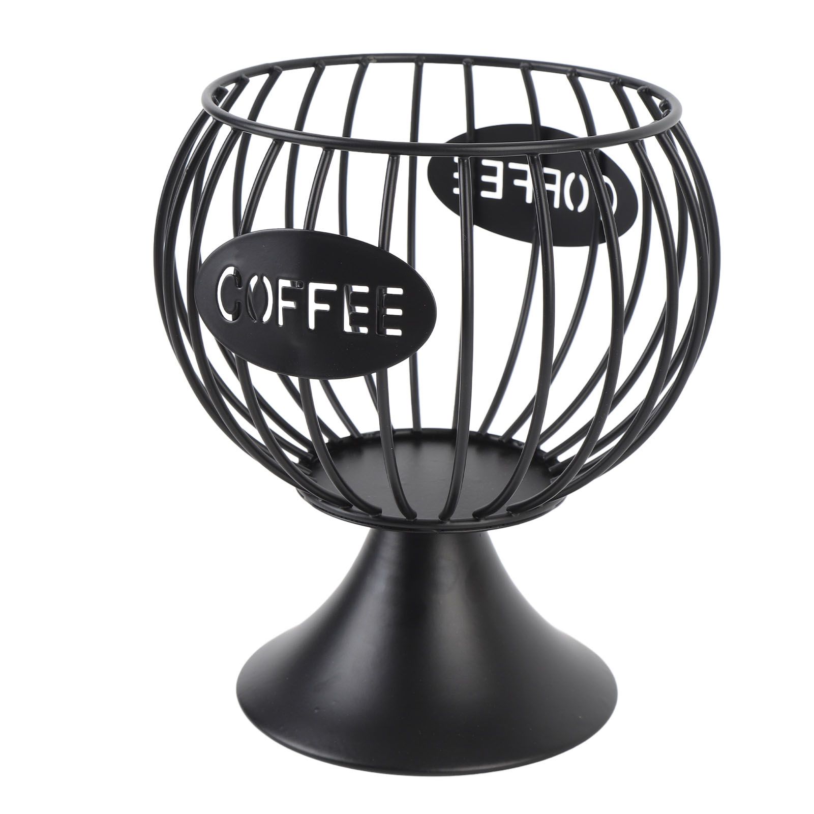 Coffee Pod Basket Weighted Base Iron Modern Coffee Capsule Holder for Home view 6