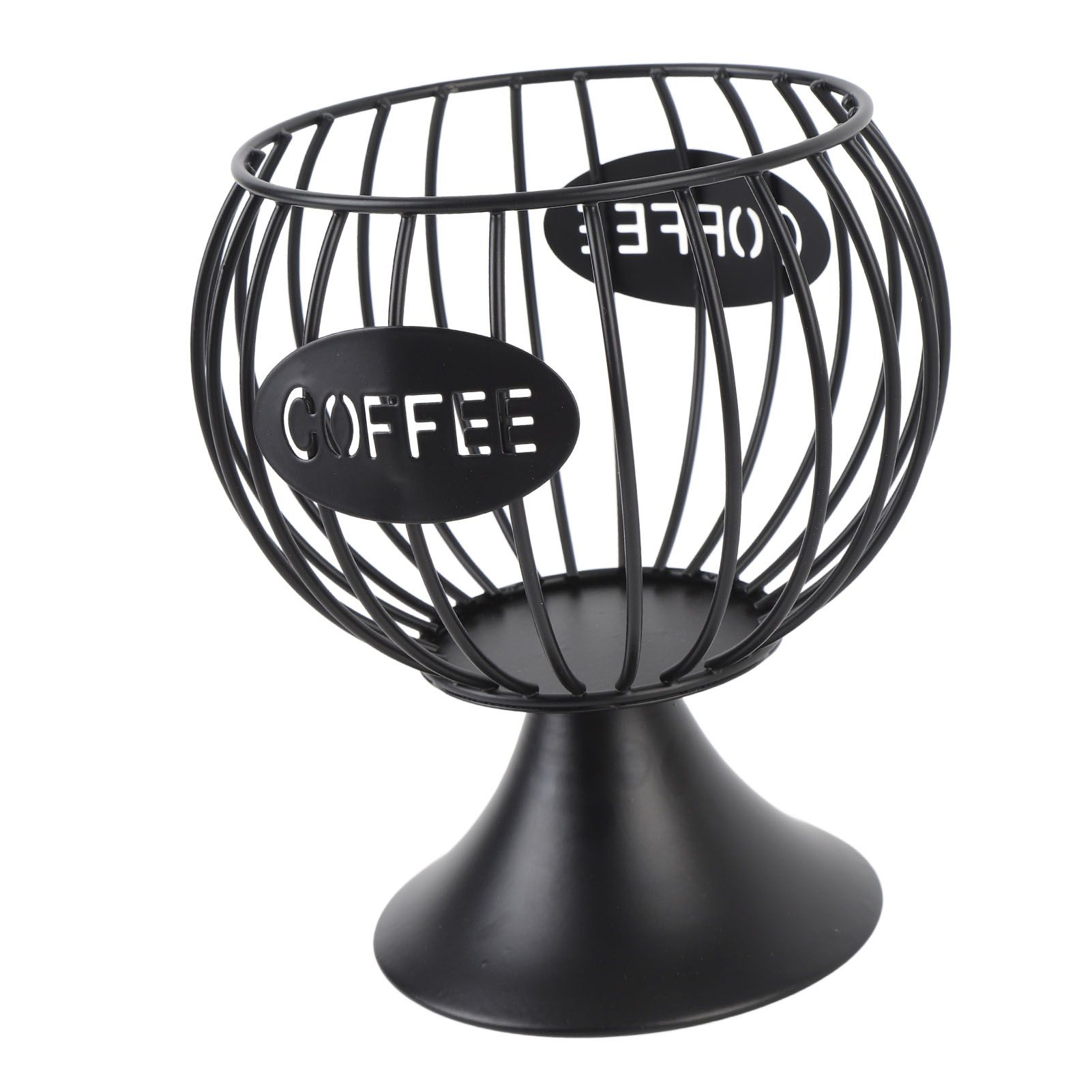 Coffee Pod Basket Weighted Base Iron Modern Coffee Capsule Holder for Home view 9
