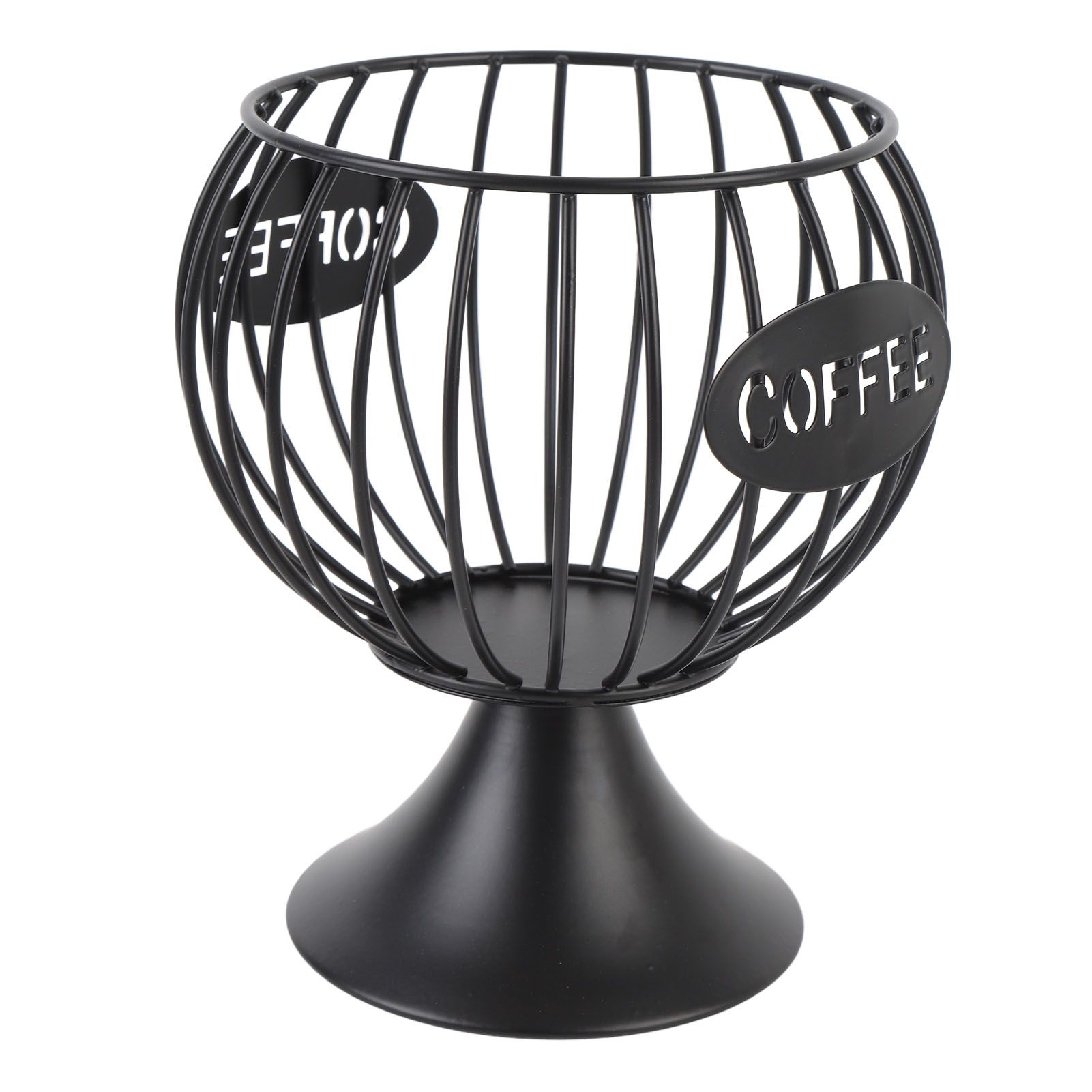 Coffee Pod Basket Weighted Base Iron Modern Coffee Capsule Holder for Home view 10