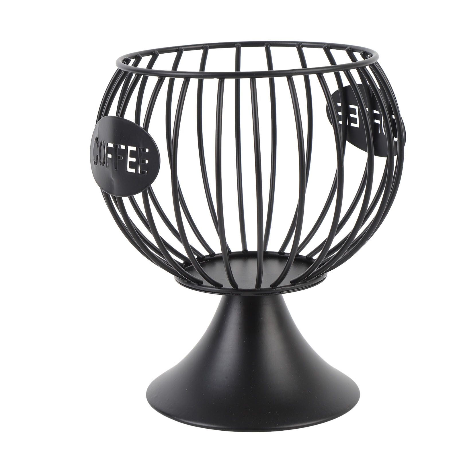Coffee Pod Basket Weighted Base Iron Modern Coffee Capsule Holder for Home view 12