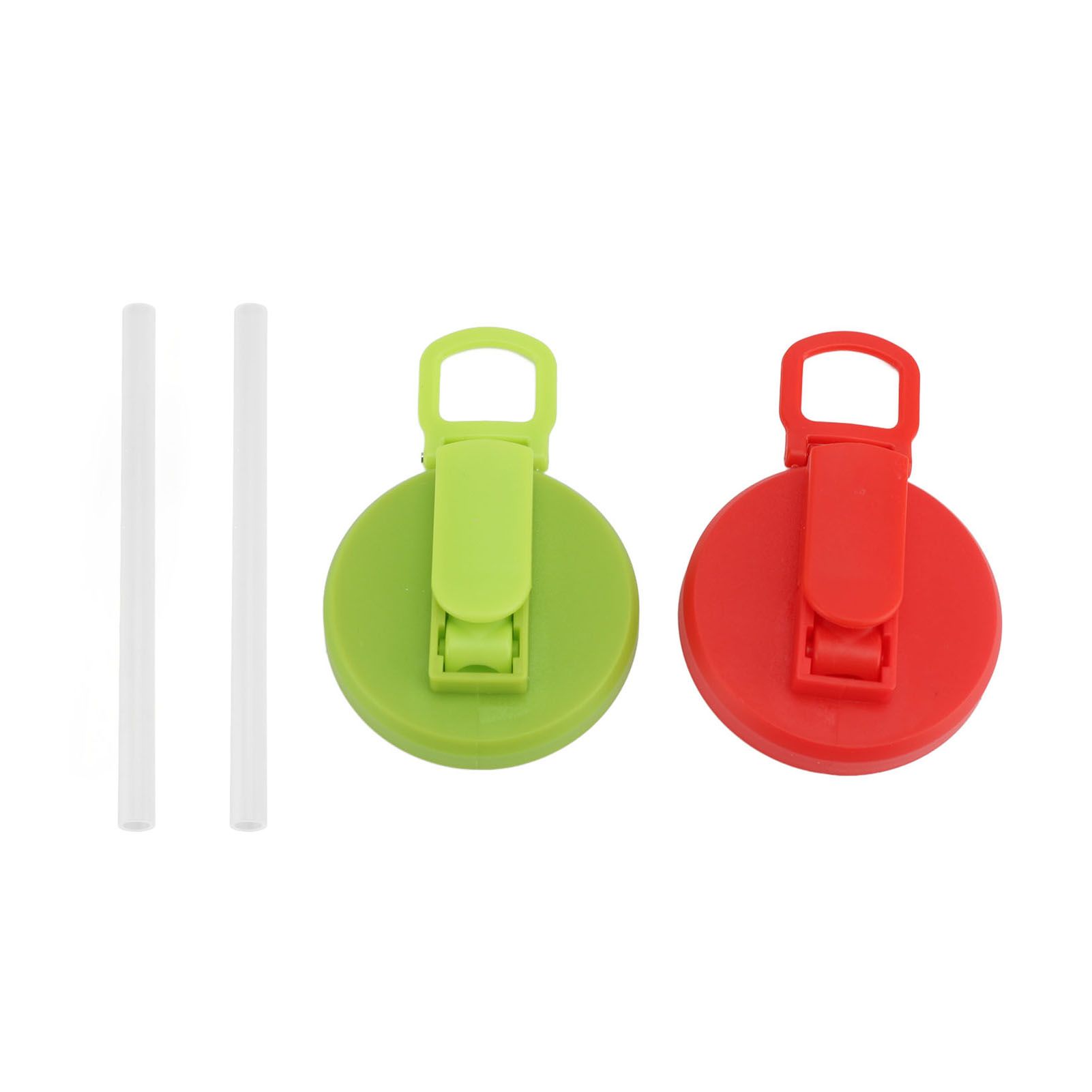 2PCS Soda Can Covers with Straw Leakproof Airtight Seal Reusable Plastic Drink view 9