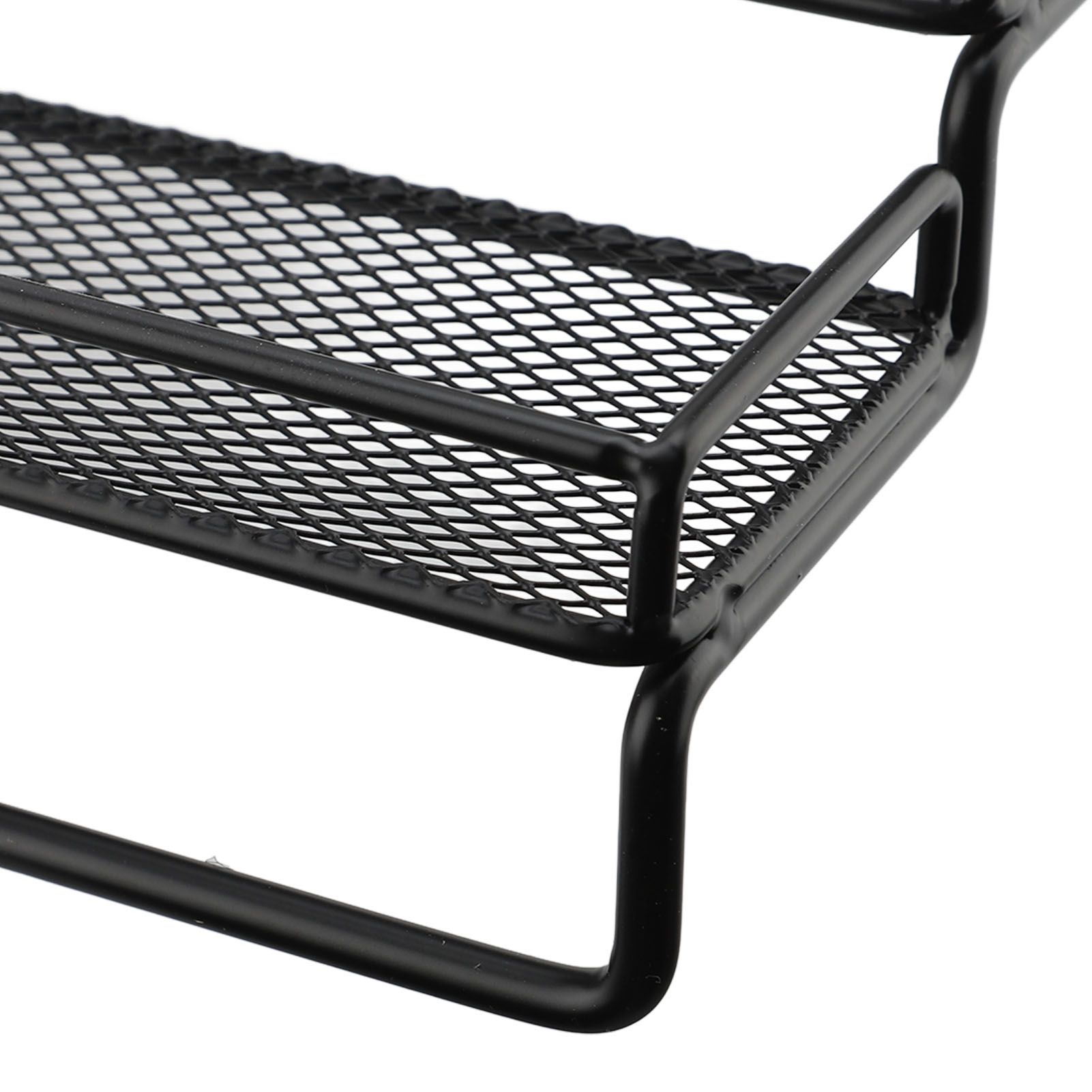 Expandable 4 Tier Seasoning Organizer Rack Stable Metal Frame Separable view 7