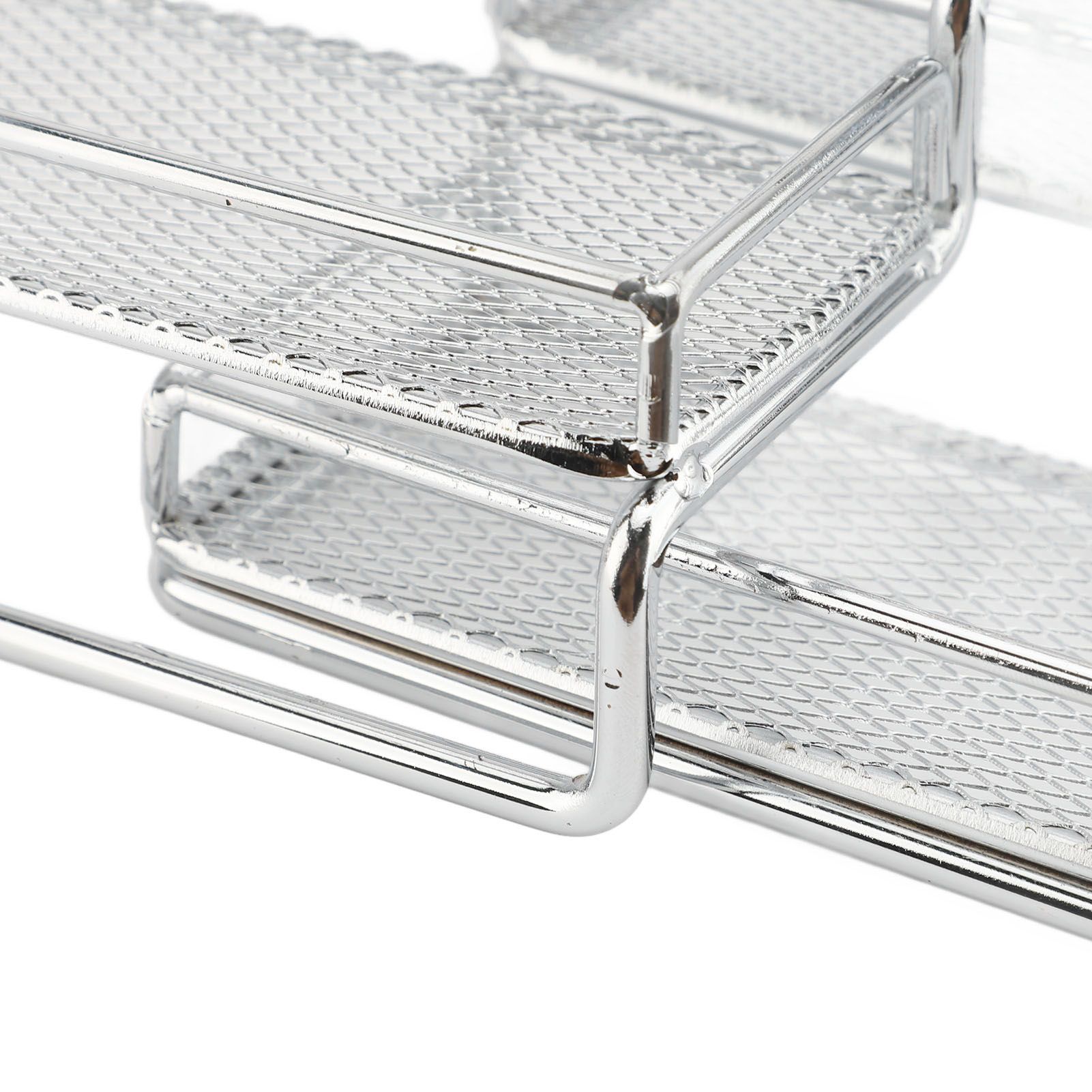 4 Tier Seasoning Rack Organizer Iron Wire Expandable Seasoning Organizer view 2