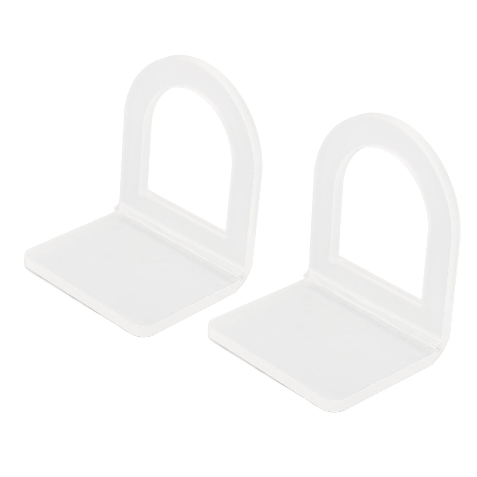 2PCS Acrylic Sink Brush Holder Clear Solid Construction Multipurpose Easy view 6