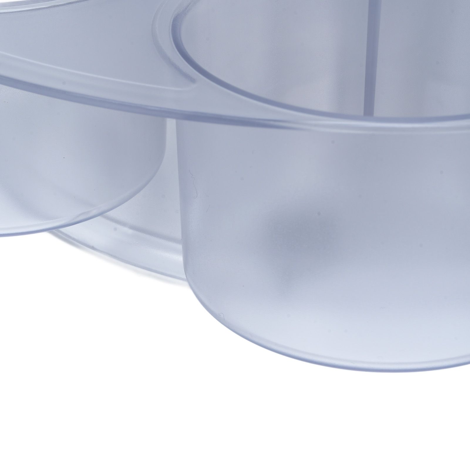 Water Bottle Organizer 360 Degree Rotatable Plastic Anti Slip Cup Storage view 2