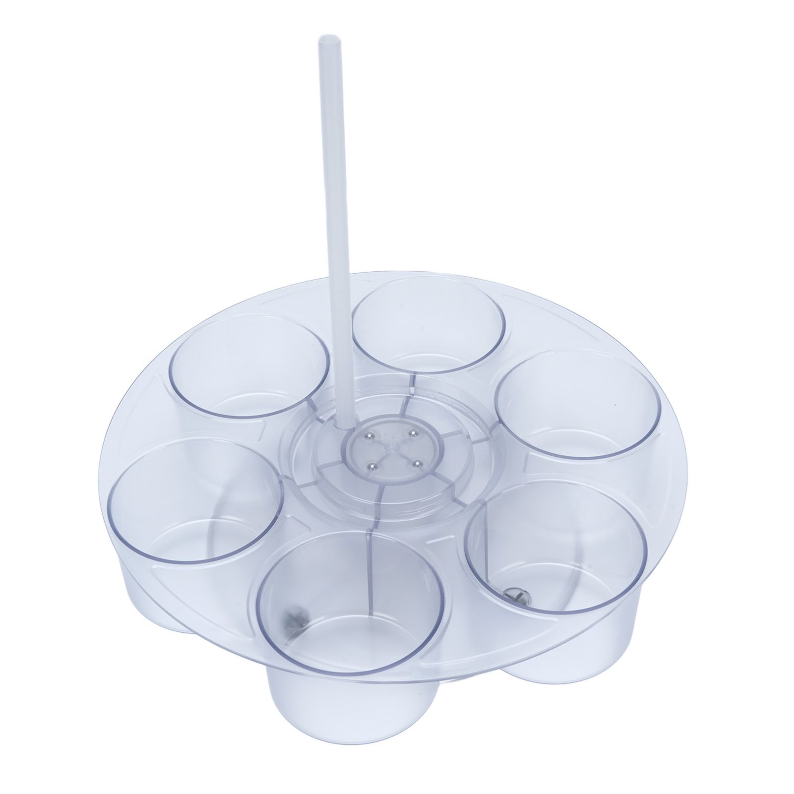 Water Bottle Organizer 360 Degree Rotatable Plastic Anti Slip Cup Storage view 4