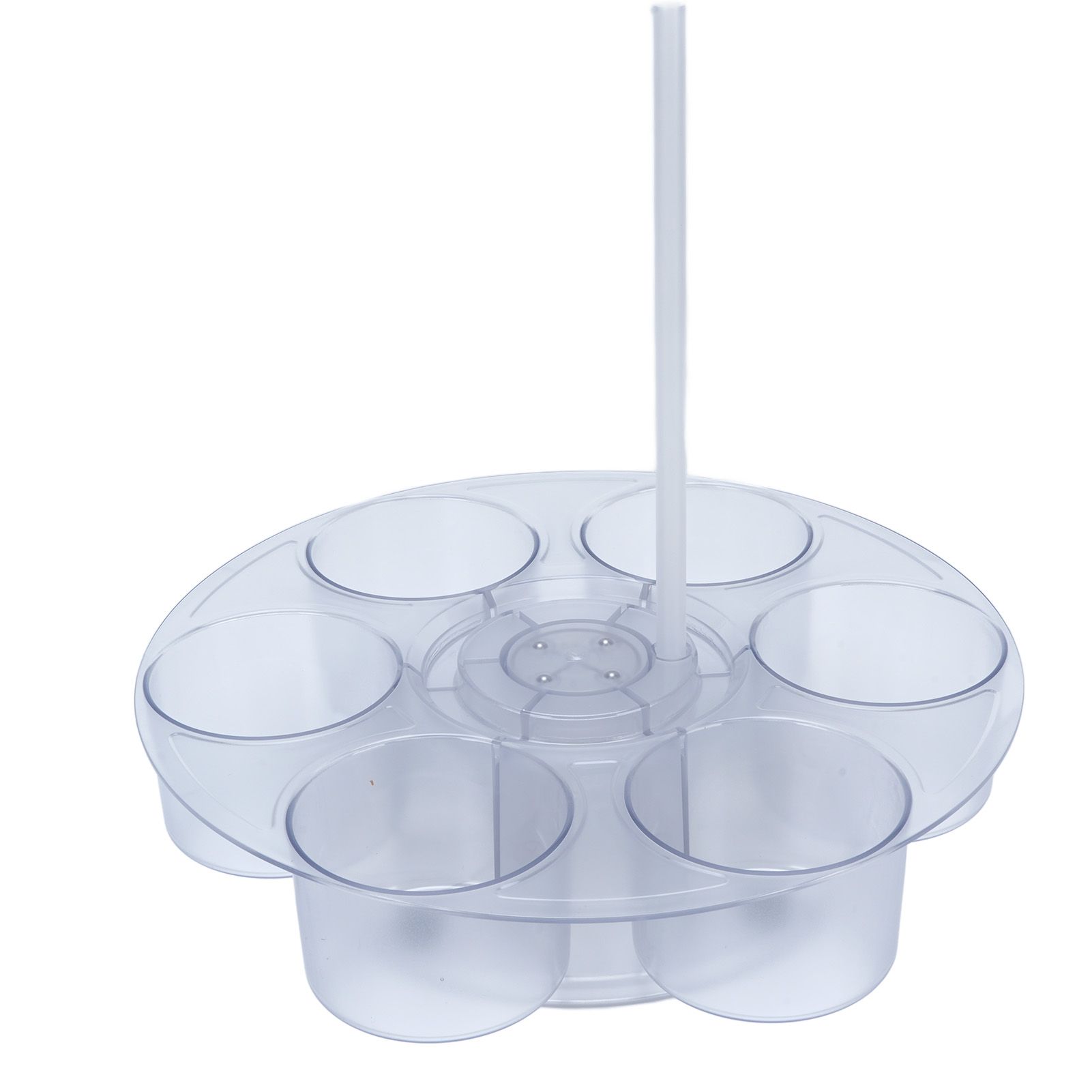 Water Bottle Organizer 360 Degree Rotatable Plastic Anti Slip Cup Storage view 6