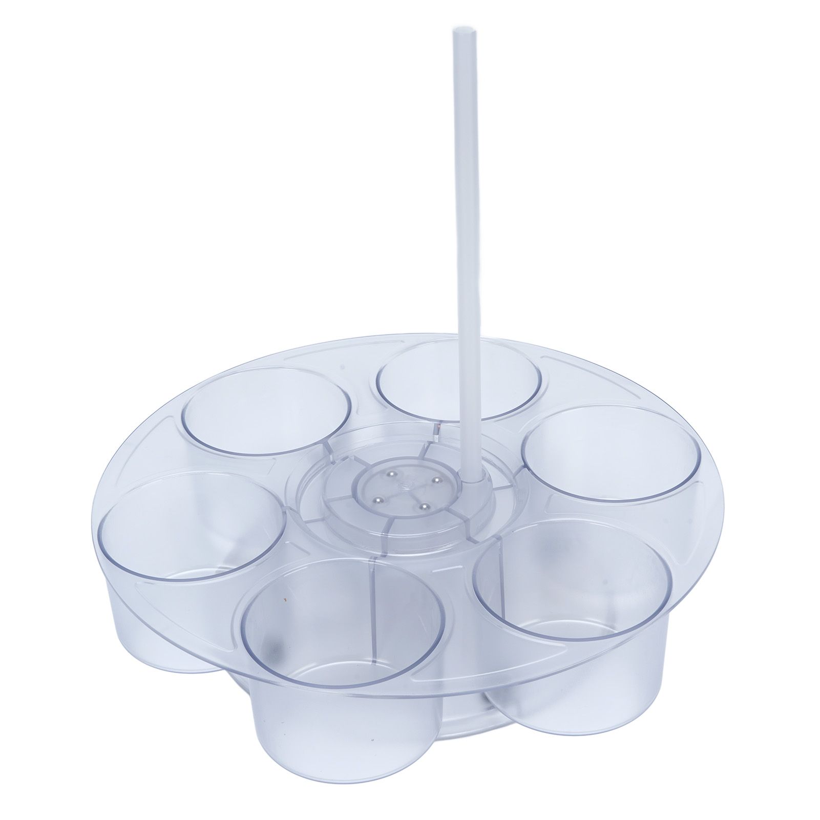 Water Bottle Organizer 360 Degree Rotatable Plastic Anti Slip Cup Storage view 8