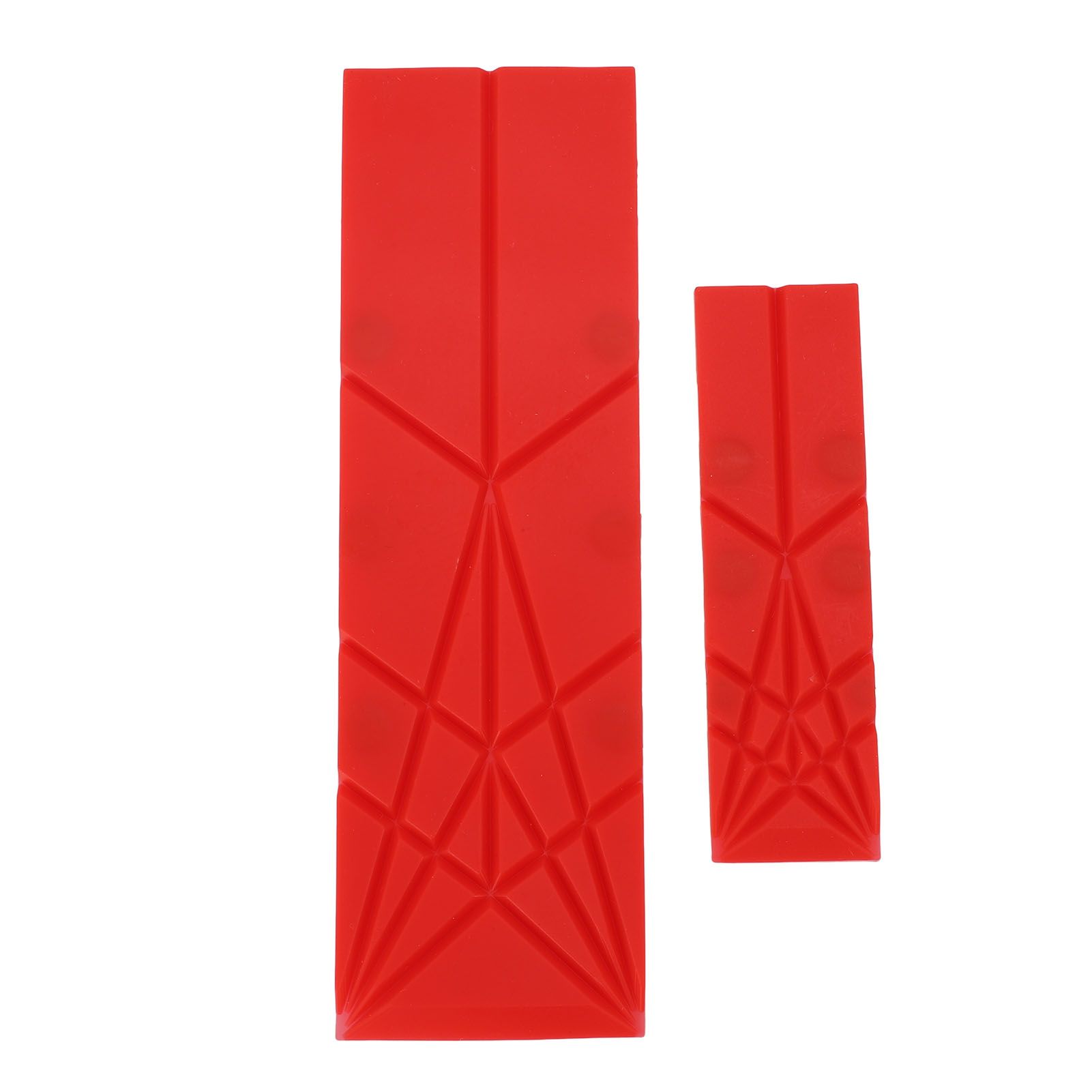 2Pcs Flat Measuring Spoon Silicone Portable Multifunctional Folding Flat view 3