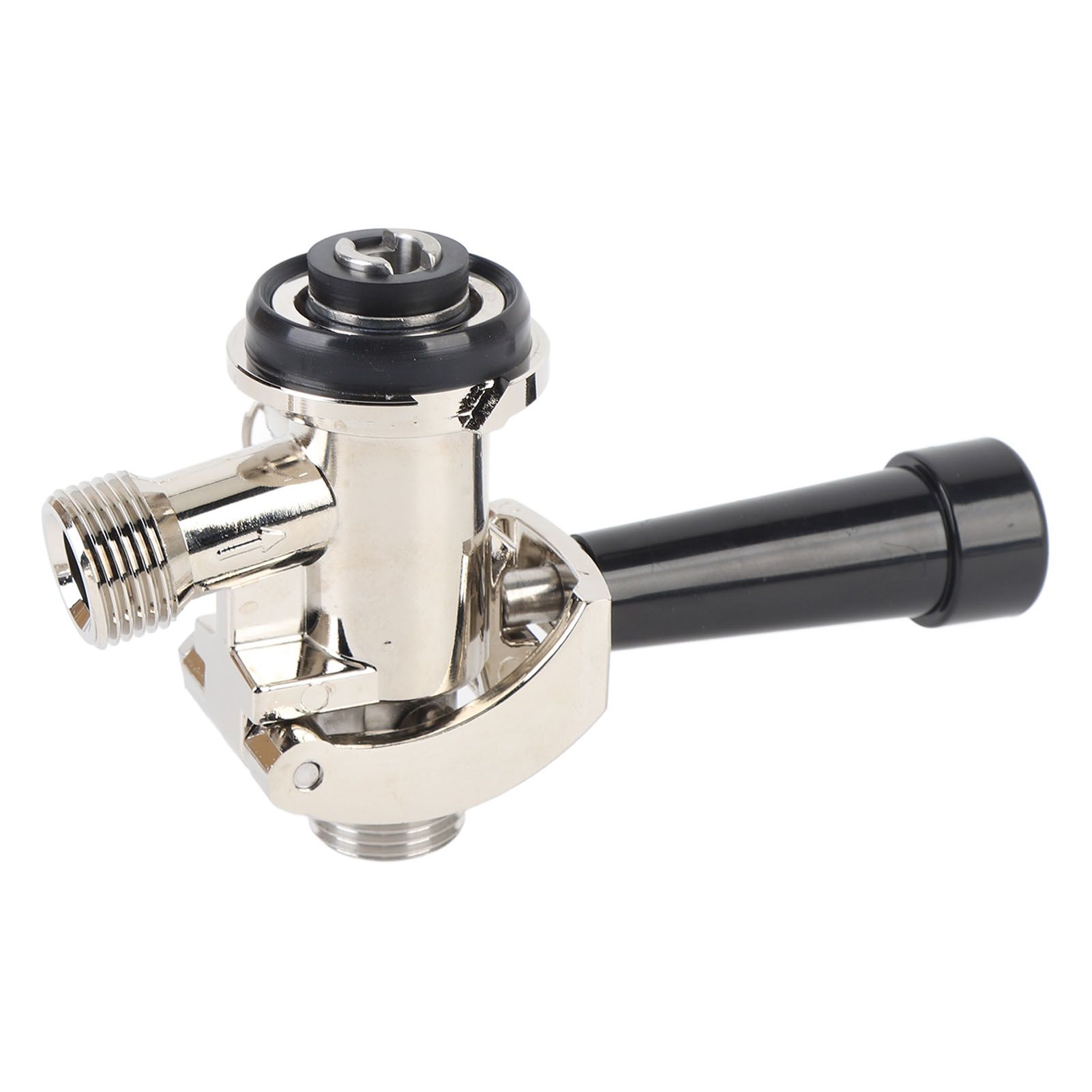 Keg Coupler Stainless Steel G5/8 D Shaped Ergonomic Handle Beer Dispenser
