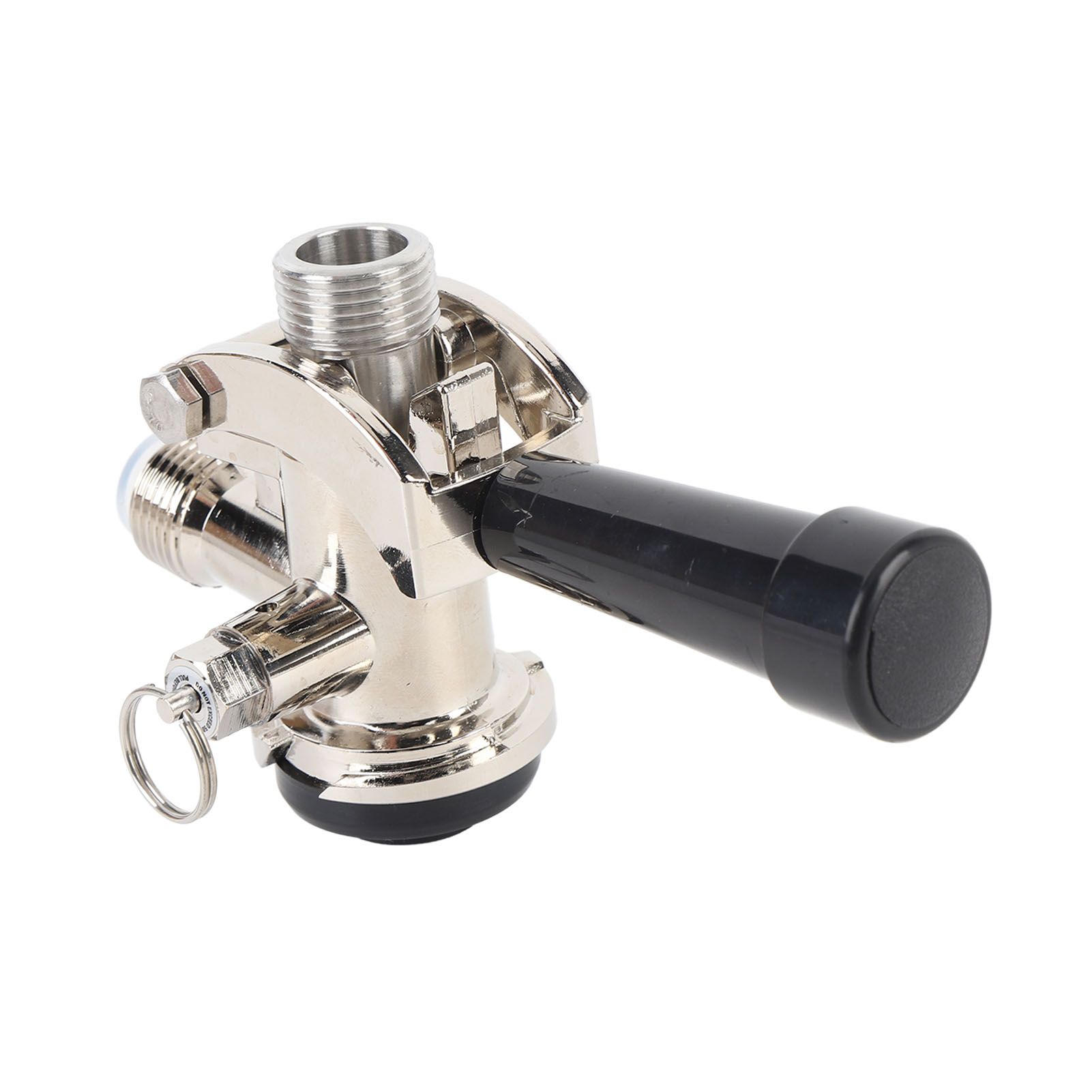 Keg Coupler Stainless Steel G5/8 D Shaped Ergonomic Handle Beer Dispenser view 11