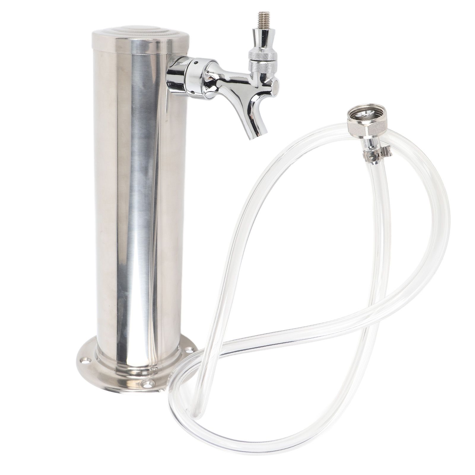 Single Tap Stainless Steel Draft Beer Tower 3 Inch Column Draft Beer Tower view 8