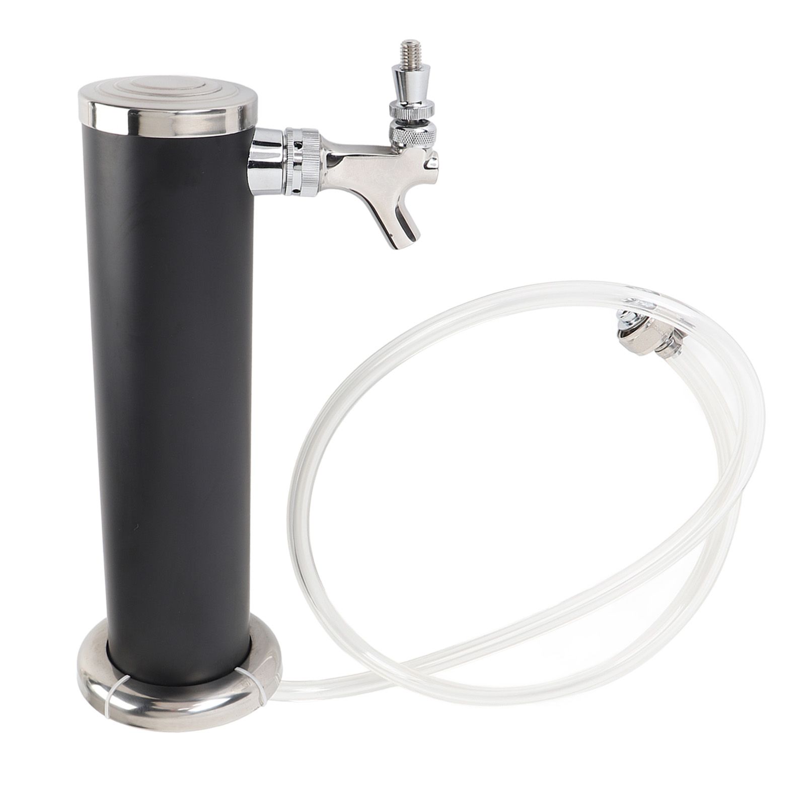 Single Tap Stainless Steel Draft Beer Tower 3 Inch Column Draft Beer Tower