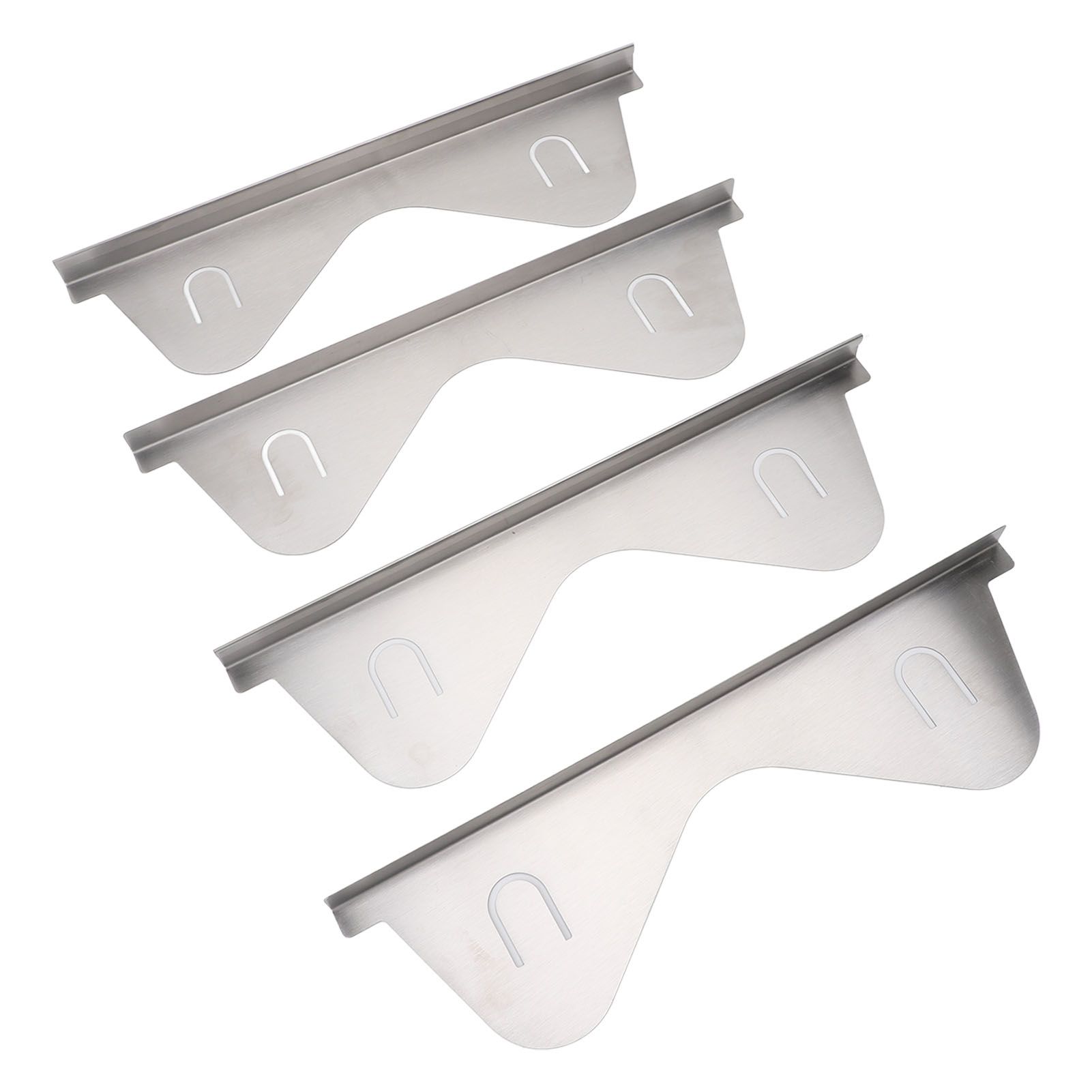 2 Pairs Stove Counter Gap Cover Stainless Steel 13.78 To 27.56in Extendable view 4