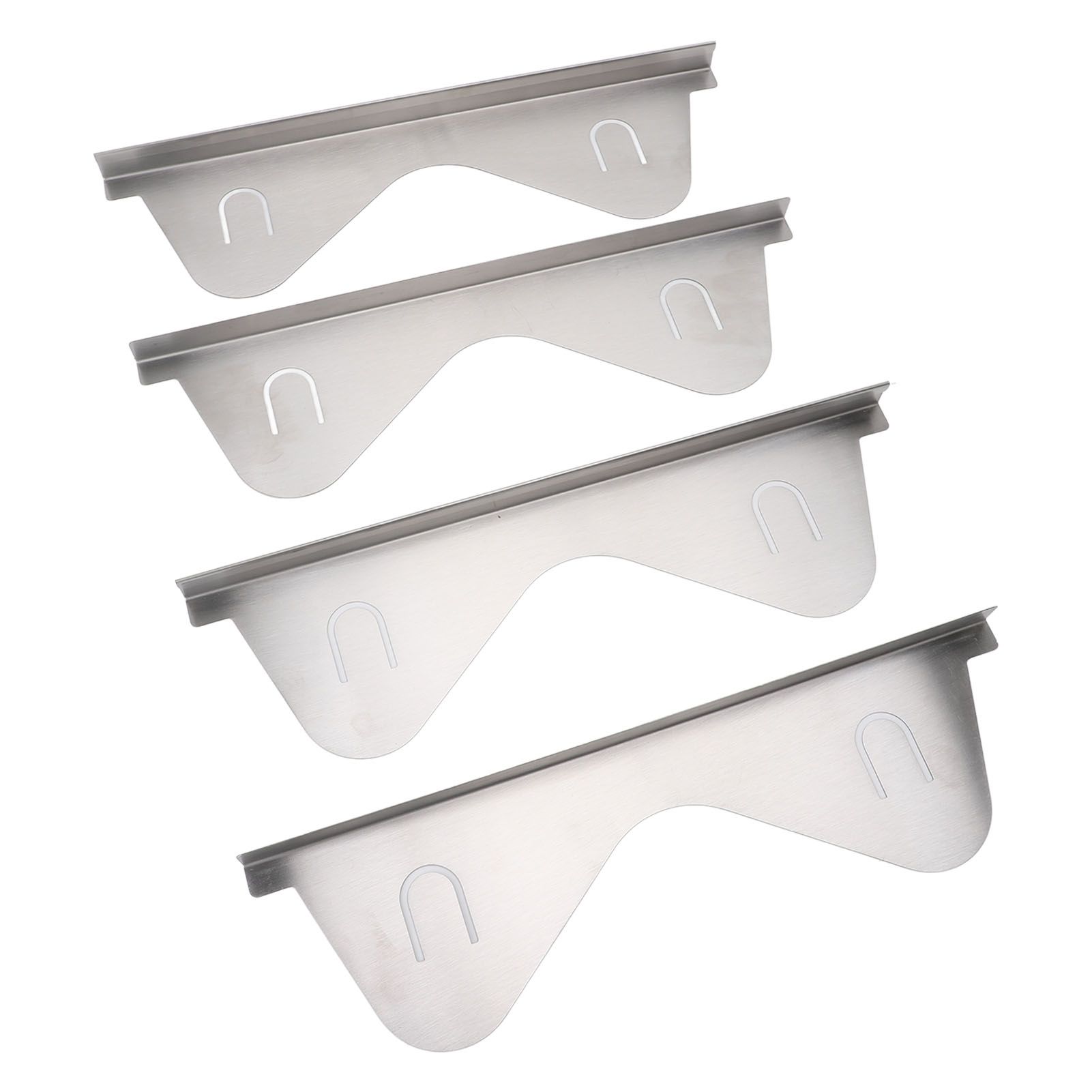 2 Pairs Stove Counter Gap Cover Stainless Steel 13.78 To 27.56in Extendable view 8