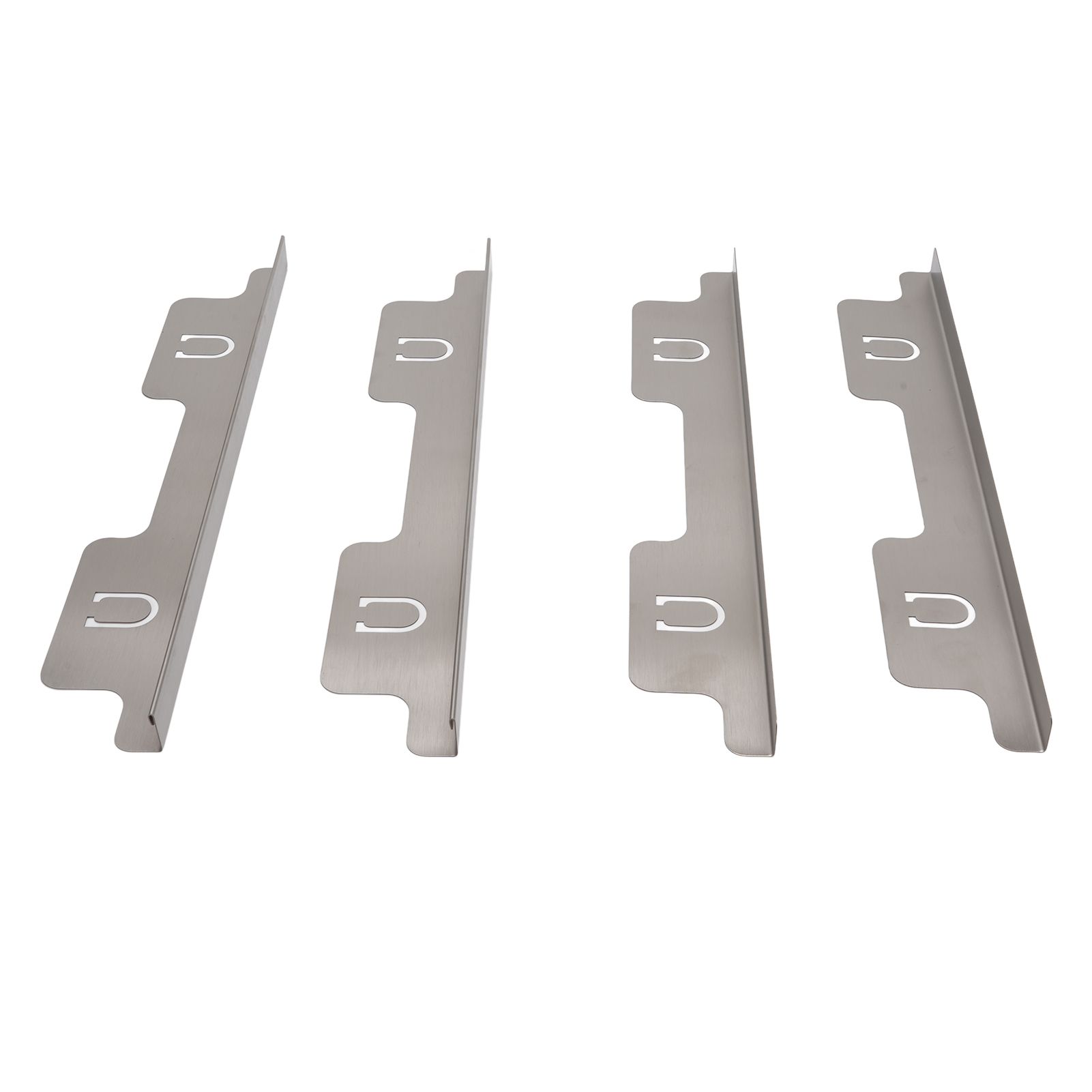 2 Pairs 13.78-27.56in Retractable Stove Gap Covers Stainless Steel Stove Gap — image 1