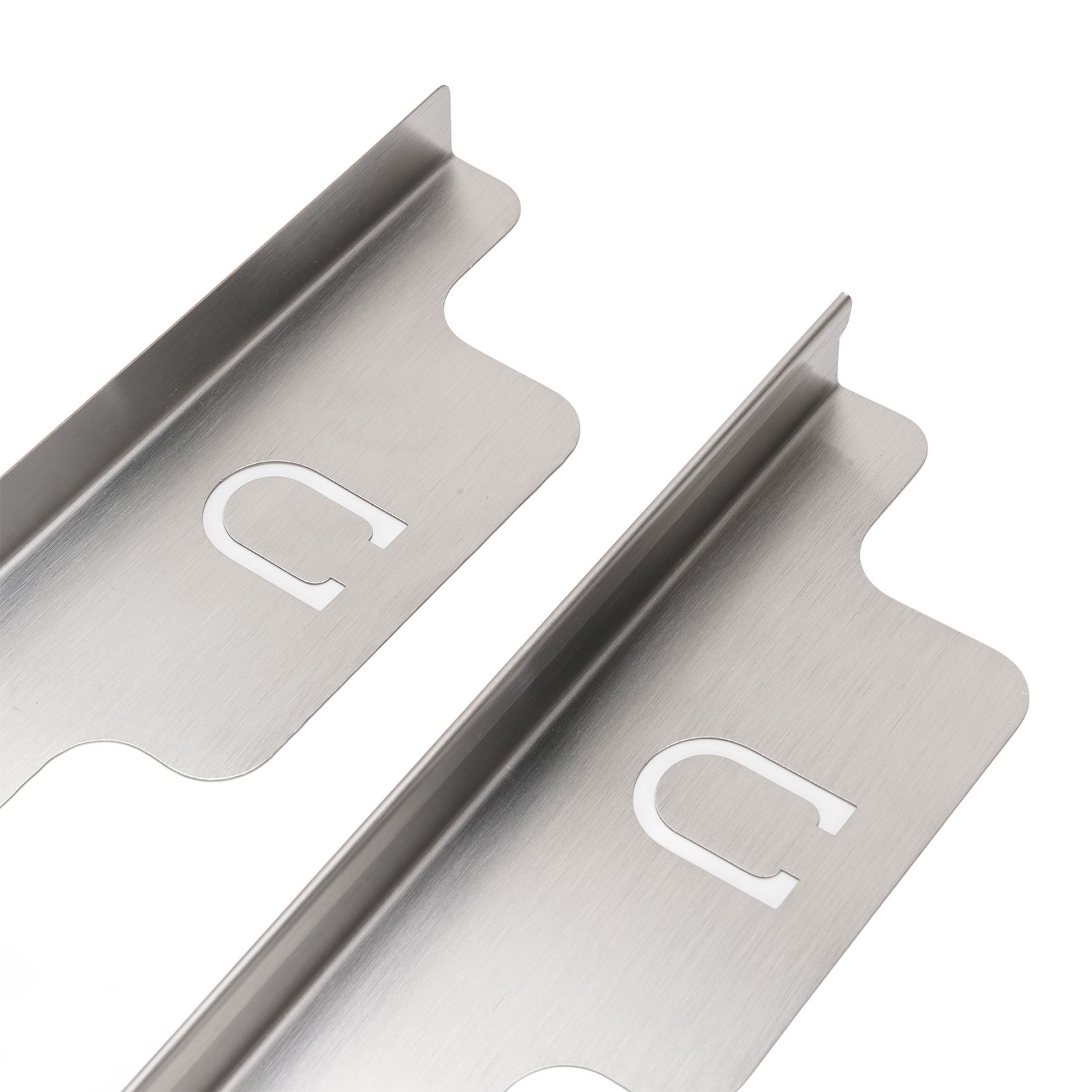 2 Pairs 13.78-27.56in Retractable Stove Gap Covers Stainless Steel Stove Gap view 2