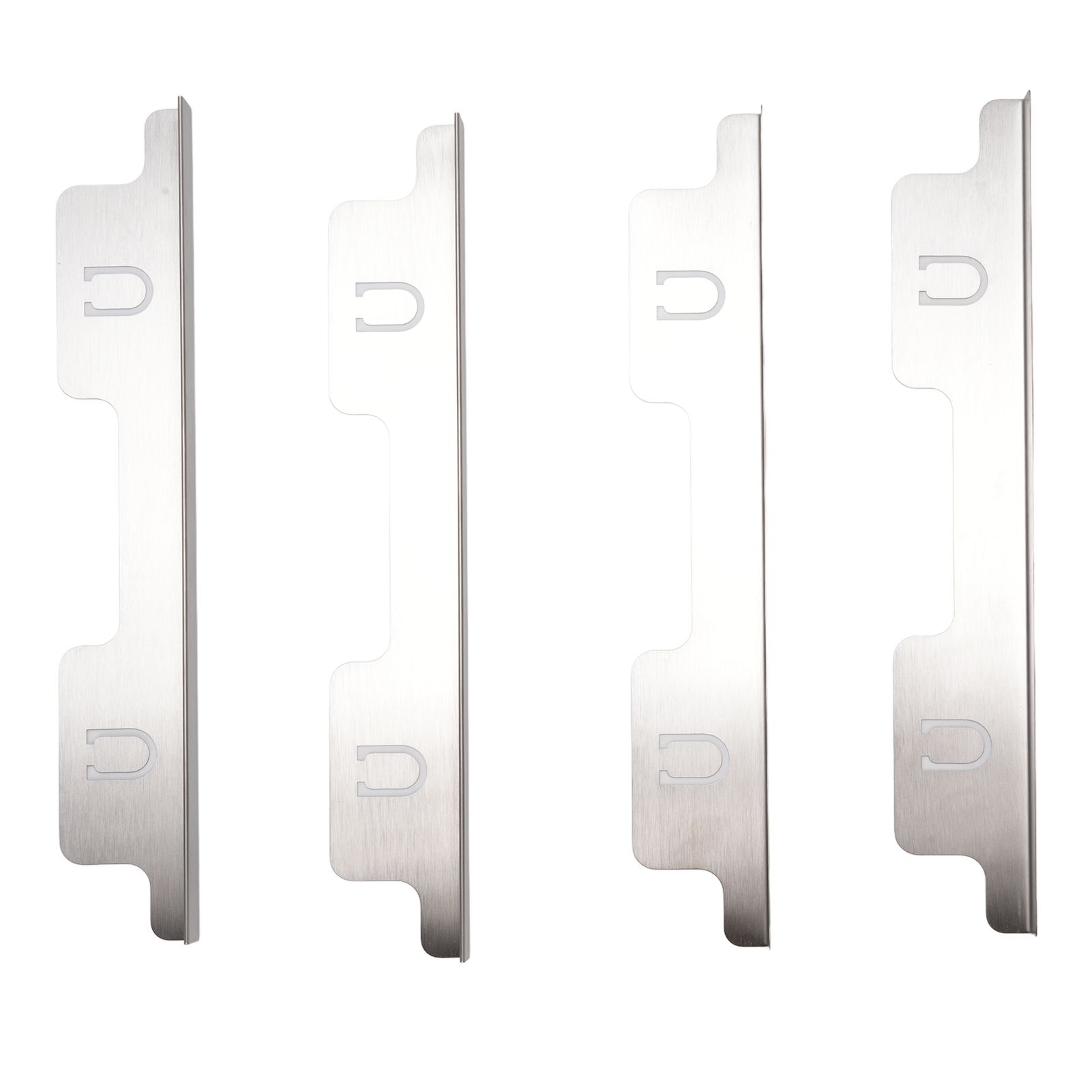 2 Pairs 13.78-27.56in Retractable Stove Gap Covers Stainless Steel Stove Gap view 4