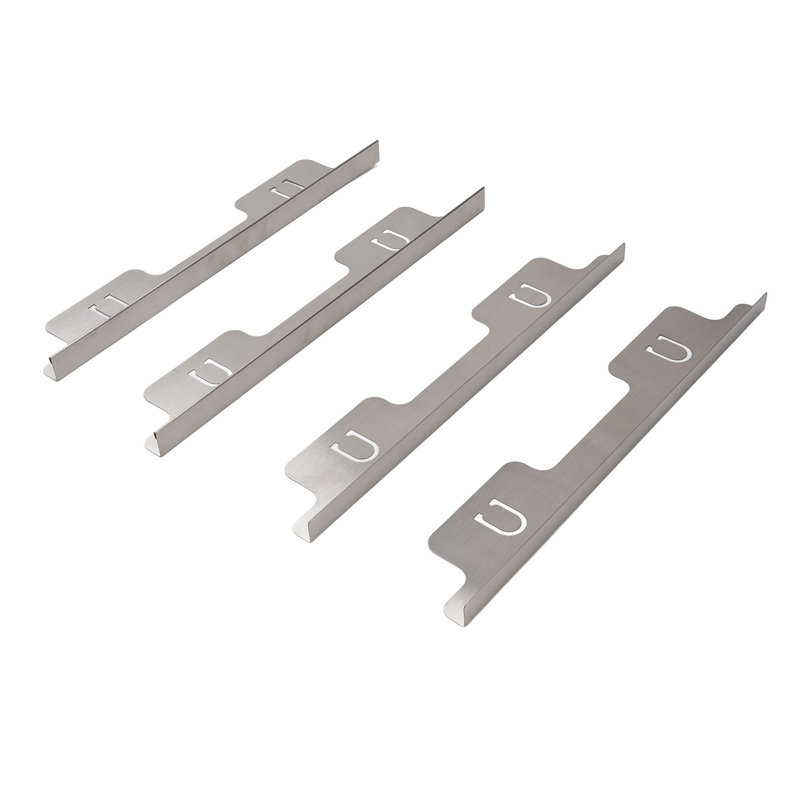 2 Pairs 13.78-27.56in Retractable Stove Gap Covers Stainless Steel Stove Gap view 6