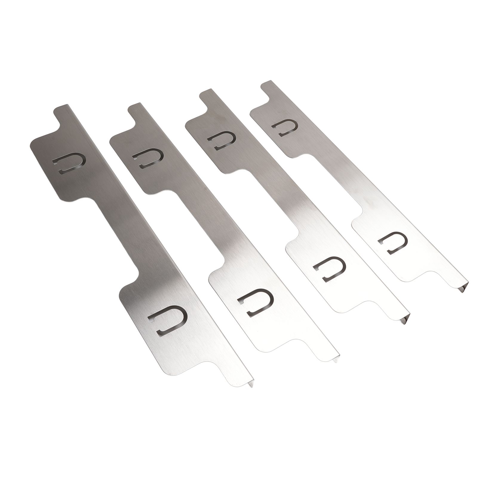2 Pairs 13.78-27.56in Retractable Stove Gap Covers Stainless Steel Stove Gap view 7