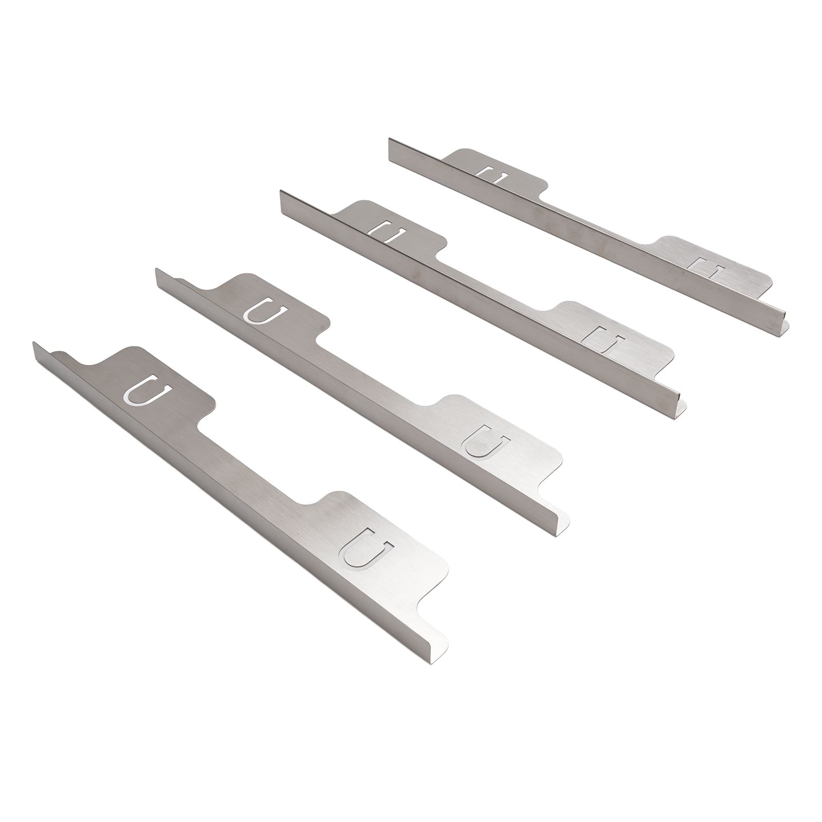 2 Pairs 13.78-27.56in Retractable Stove Gap Covers Stainless Steel Stove Gap view 11