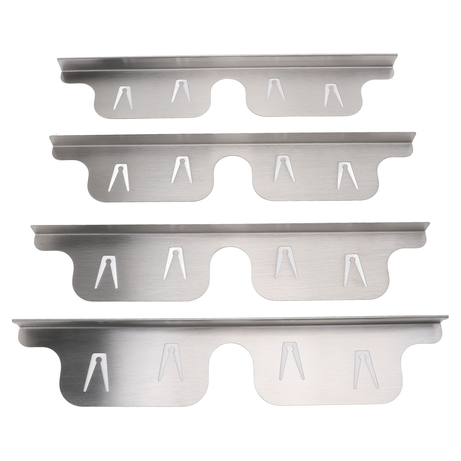 2 Pair of Stove Crevice Cover Stainless Steel Filler Counter Guard 35-70CM