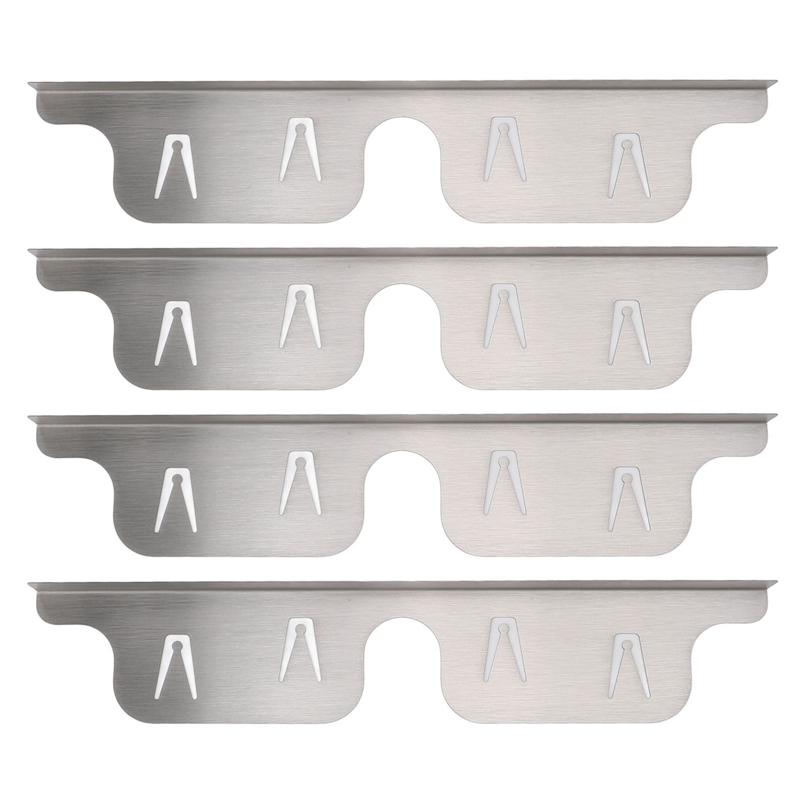 2 Pair of Stove Crevice Cover Stainless Steel Filler Counter Guard 35-70CM view 3