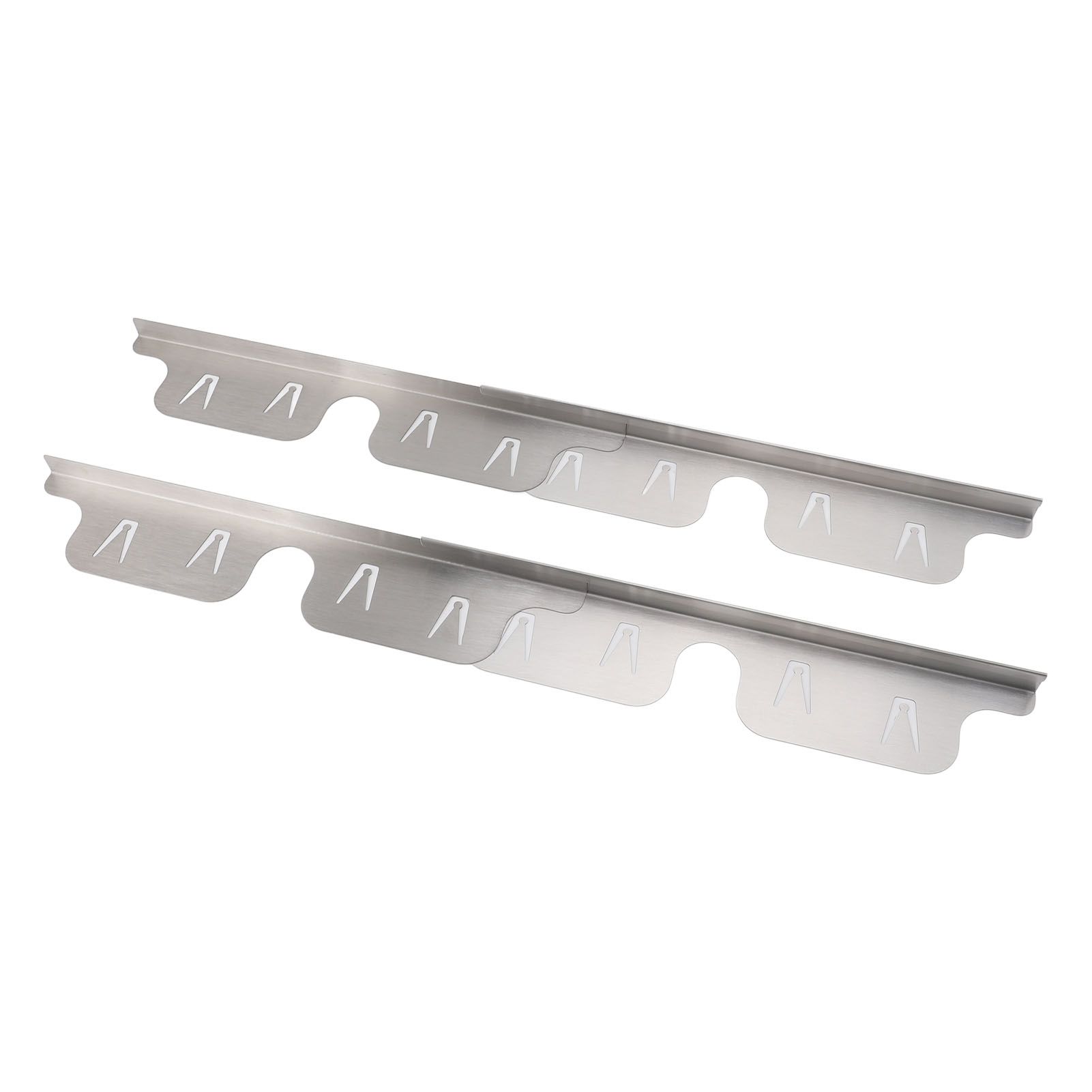 2 Pair of Stove Crevice Cover Stainless Steel Filler Counter Guard 35-70CM view 11