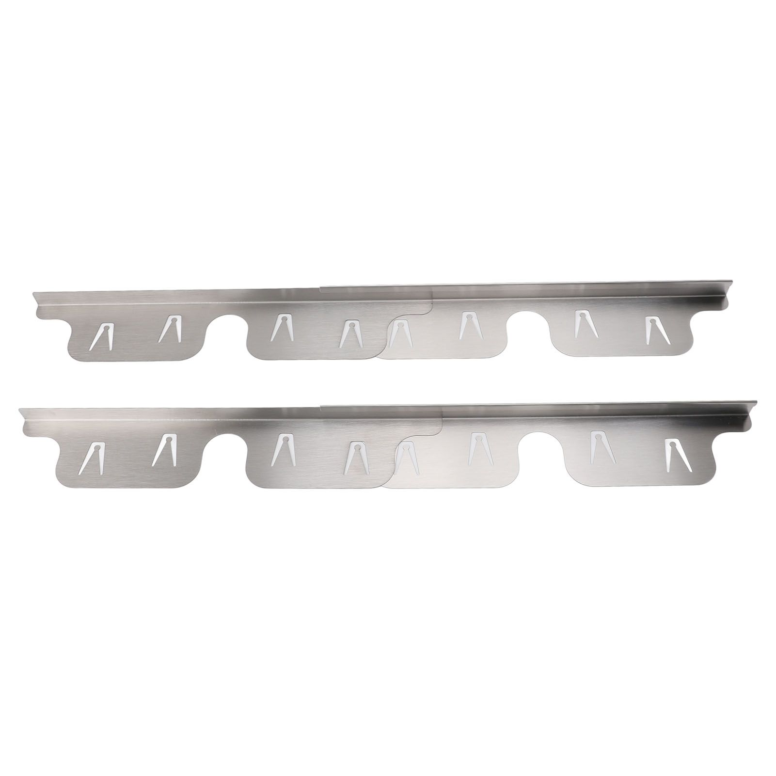 2 Pair of Stove Crevice Cover Stainless Steel Filler Counter Guard 35-70CM view 12