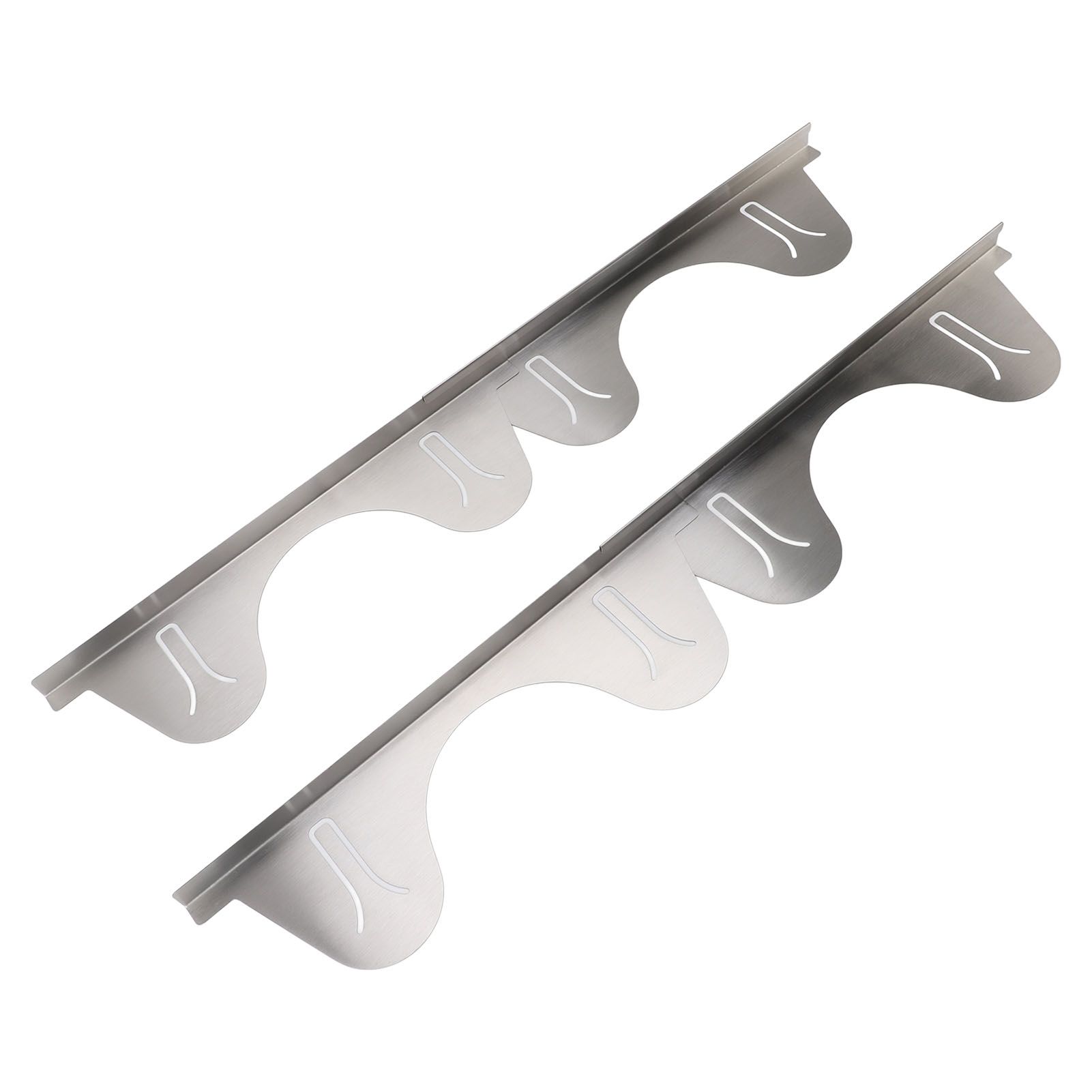 2 Pairs Stove Gap Cover Stainless Steel Retractable Stove Oven Gap Filler view 4