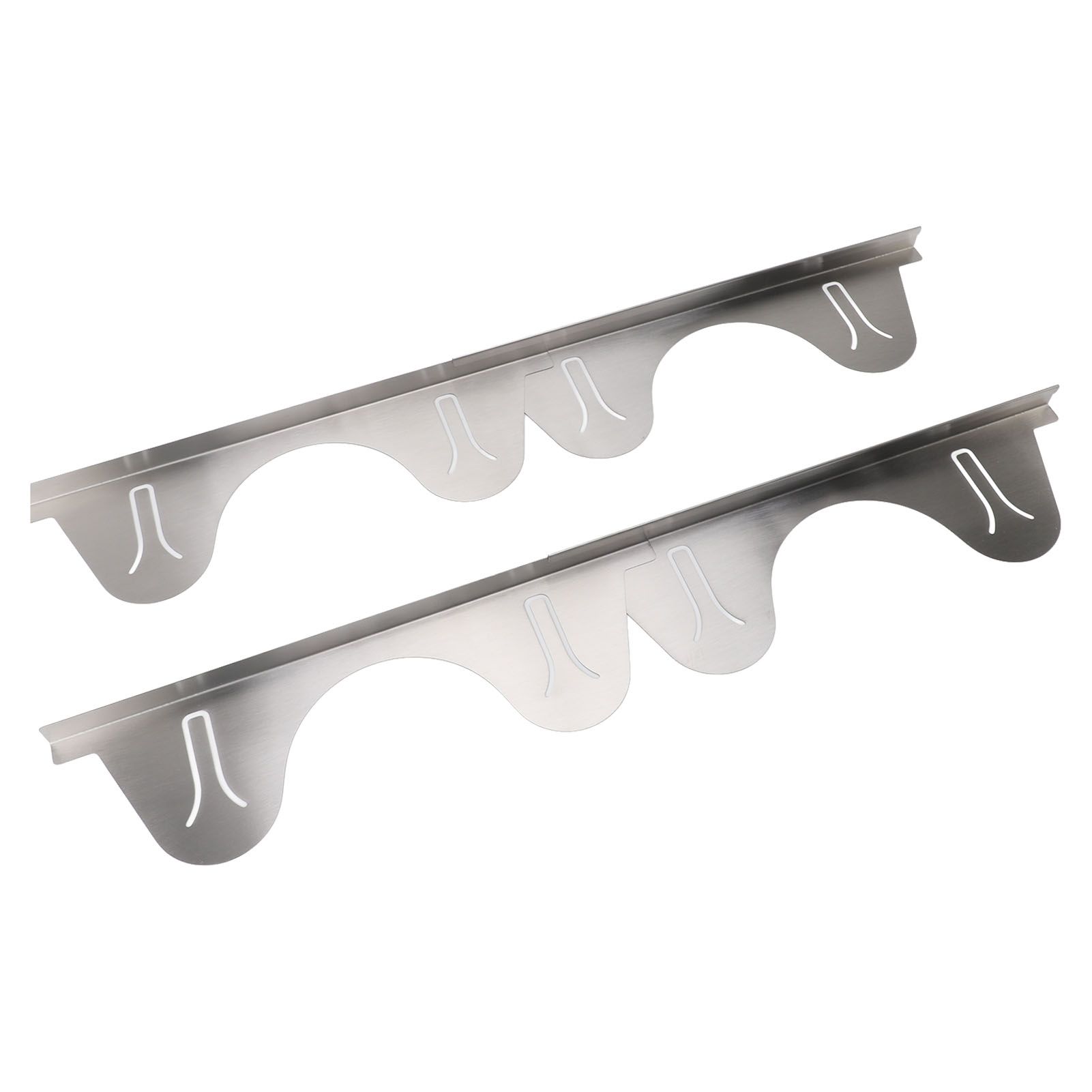 2 Pairs Stove Gap Cover Stainless Steel Retractable Stove Oven Gap Filler view 6