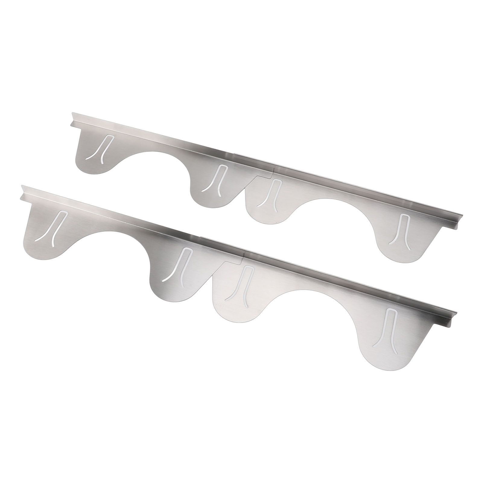 2 Pairs Stove Gap Cover Stainless Steel Retractable Stove Oven Gap Filler view 9