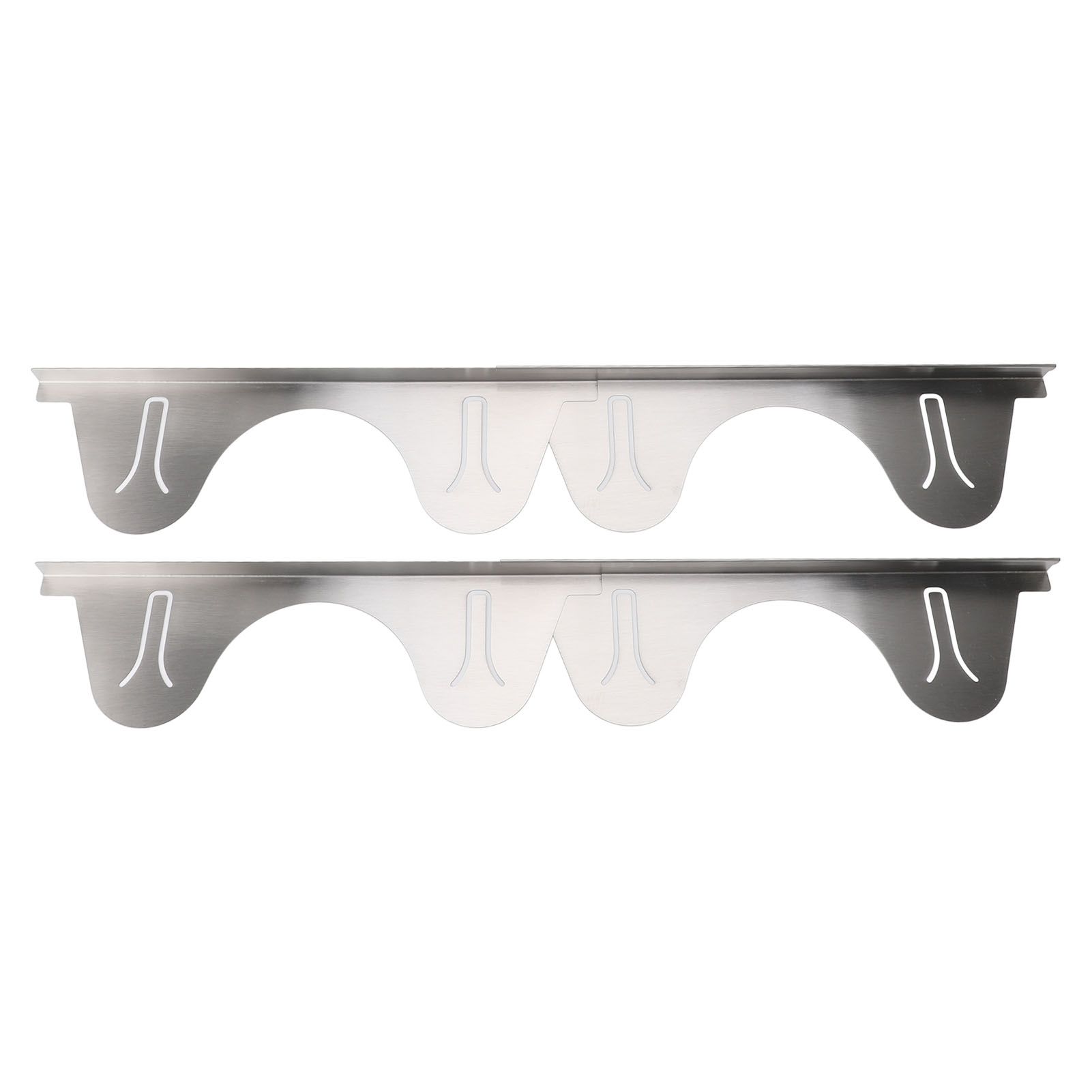2 Pairs Stove Gap Cover Stainless Steel Retractable Stove Oven Gap Filler view 10