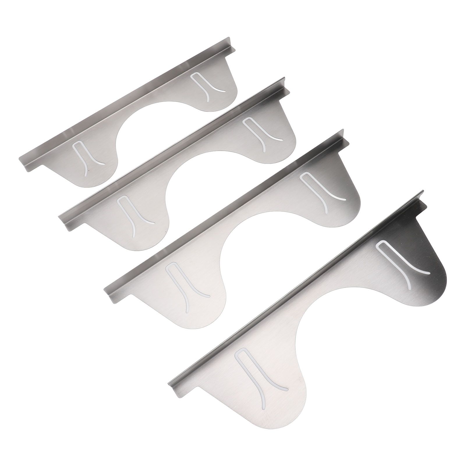 2 Pairs Stove Gap Cover Stainless Steel Retractable Stove Oven Gap Filler view 11