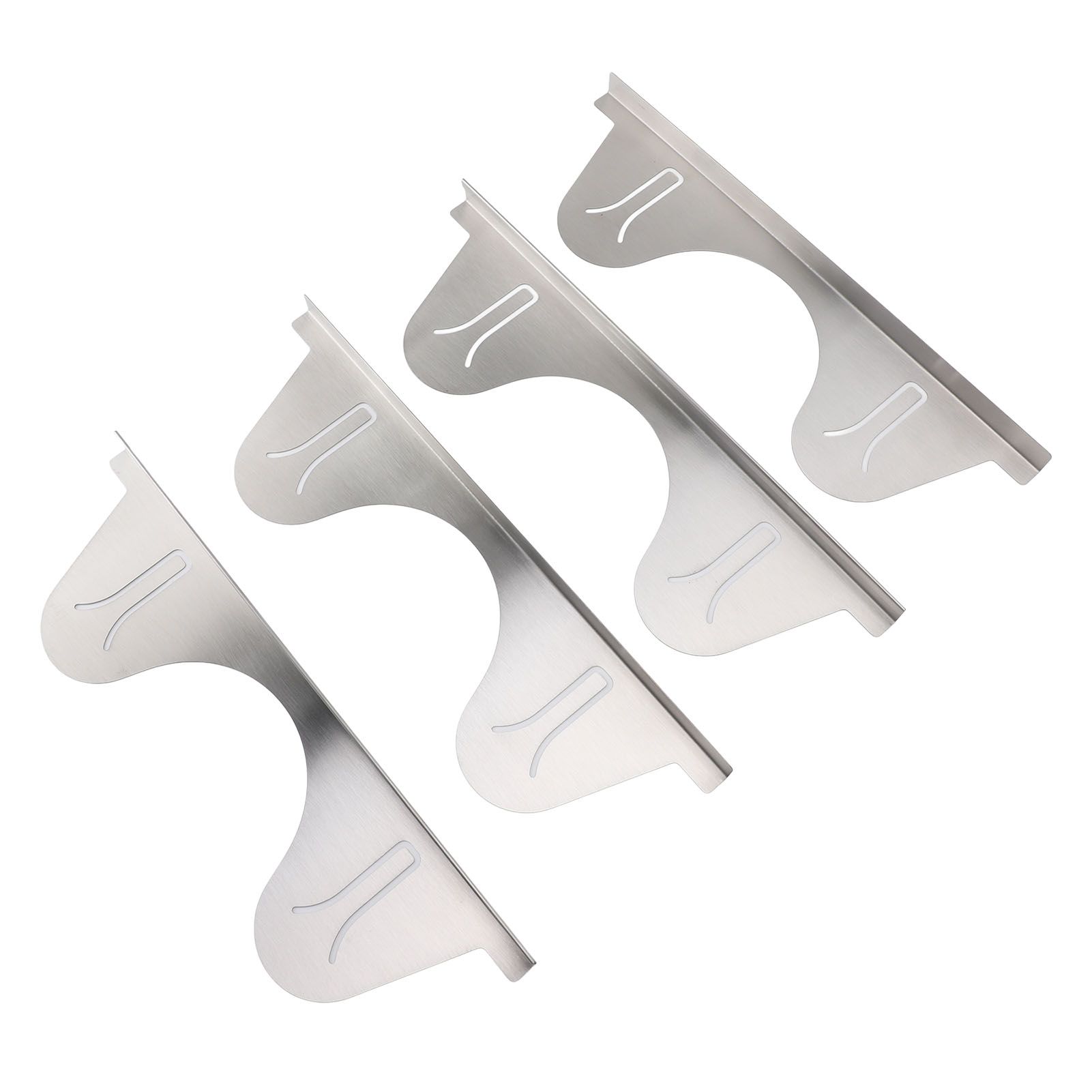 2 Pairs Stove Gap Cover Stainless Steel Retractable Stove Oven Gap Filler view 12
