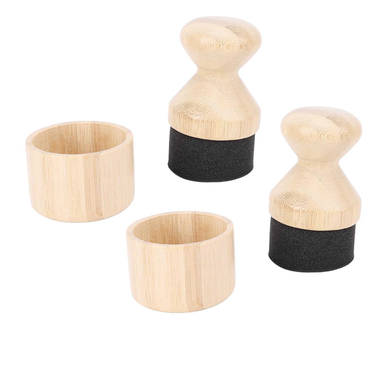 2 Pack Cutting Board Oil Wax Applicator Bambusoideae Sponge Oil Applicator view 9