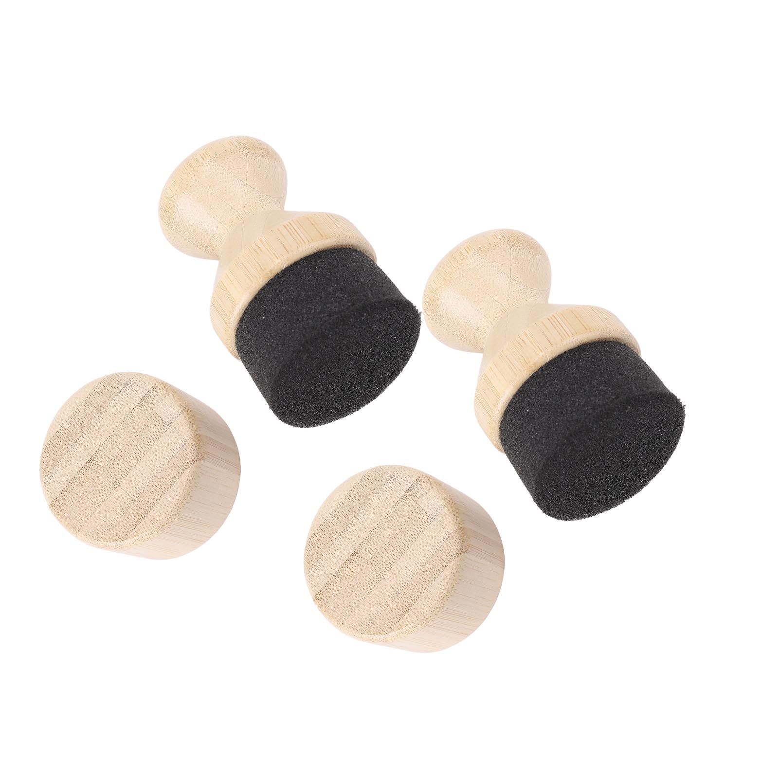2 Pack Cutting Board Oil Wax Applicator Bambusoideae Sponge Oil Applicator view 11