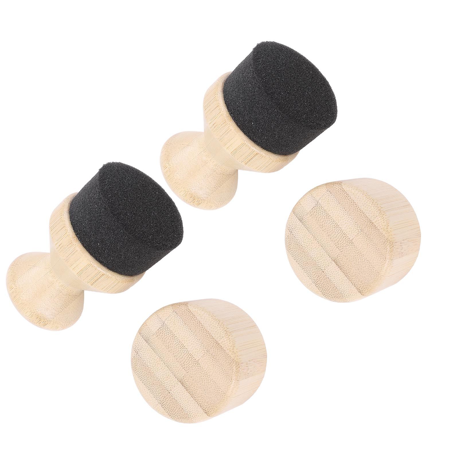 2 Pack Cutting Board Oil Wax Applicator Bambusoideae Sponge Oil Applicator view 12