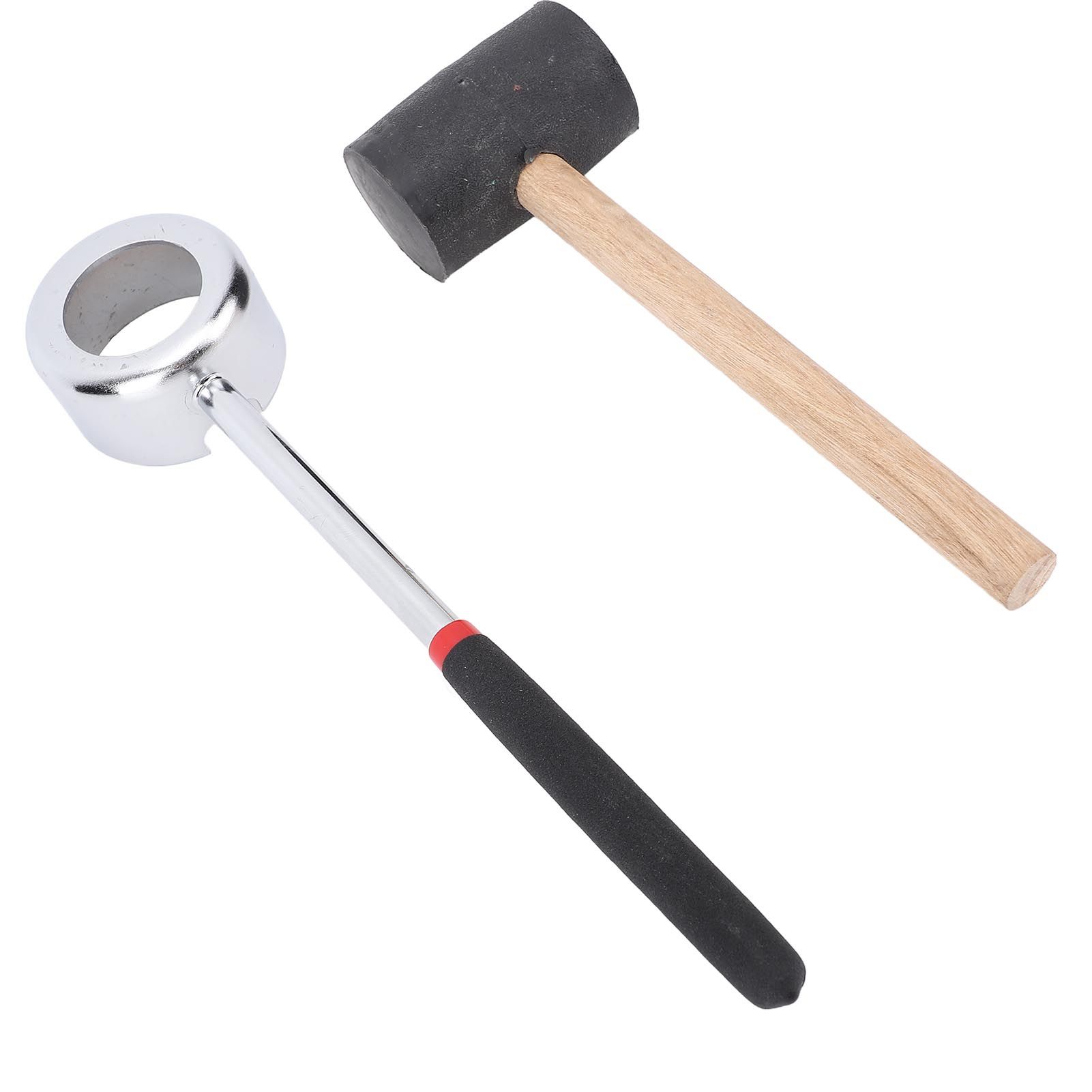 Coconut Opener Tool Set with Hammer Stainless Steel Food Grade Coconut Breaker view 8