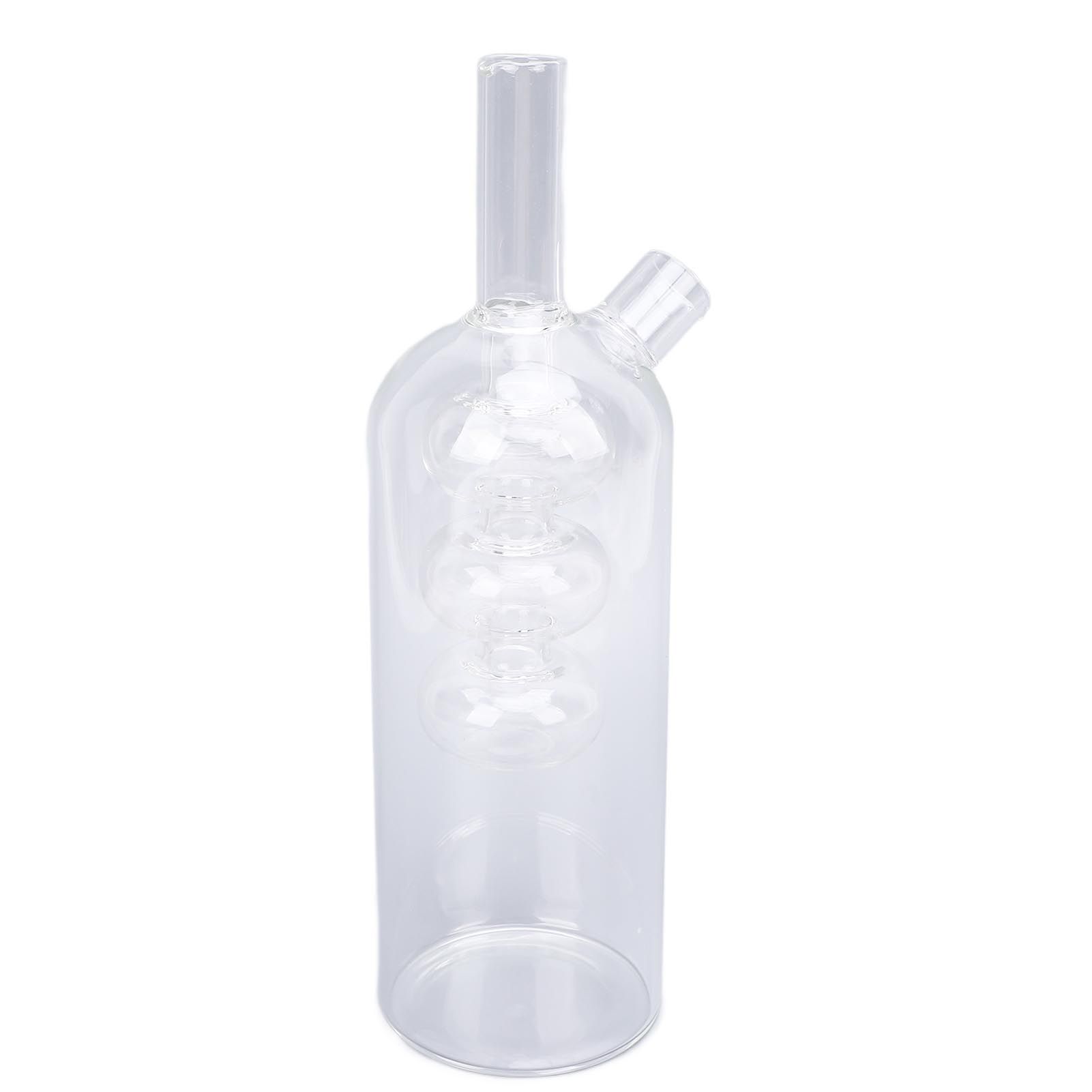 Olive Oil and Vinegar Dispenser 2 in 1 Glass Double Pourer Spout Oil and view 4
