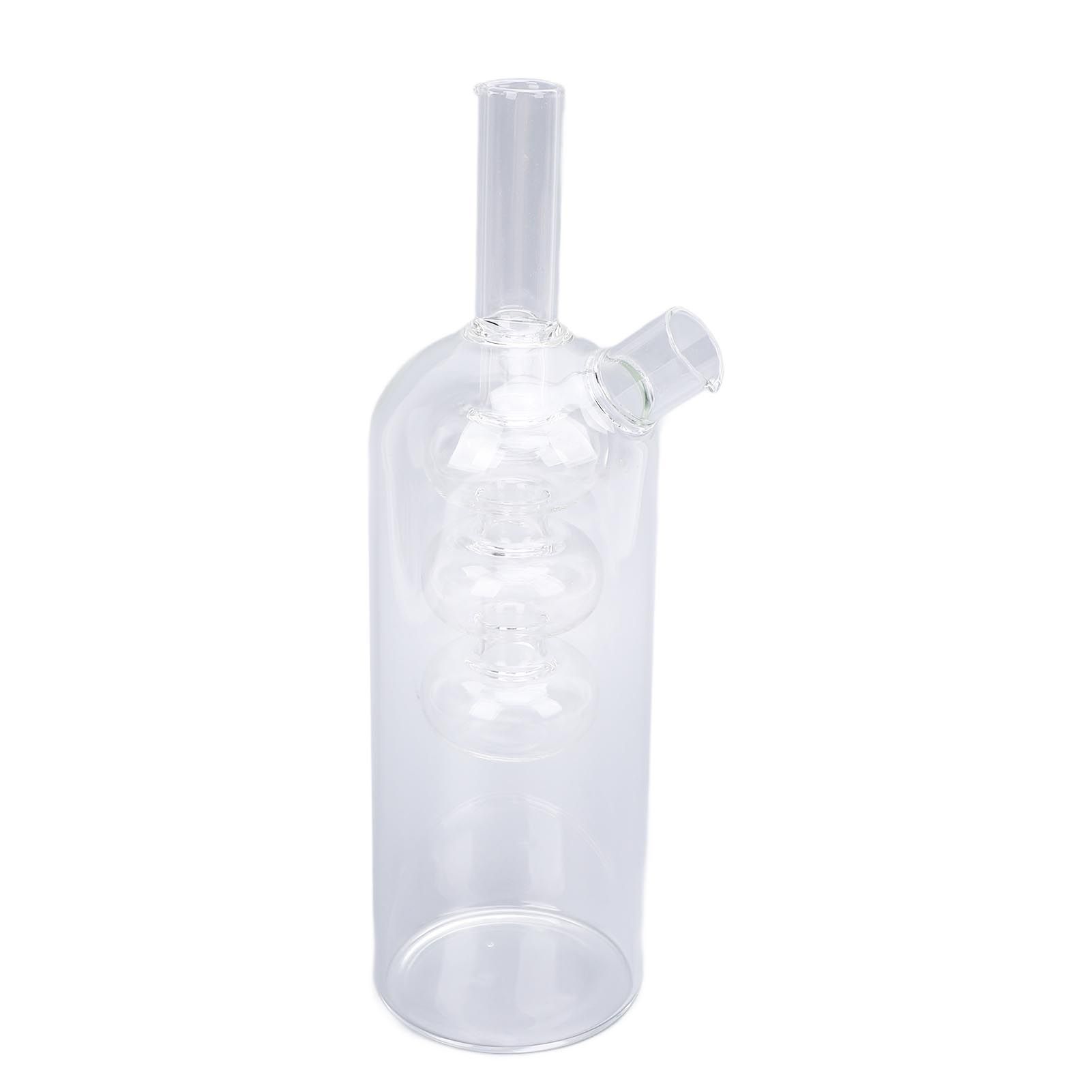 Olive Oil and Vinegar Dispenser 2 in 1 Glass Double Pourer Spout Oil and view 6