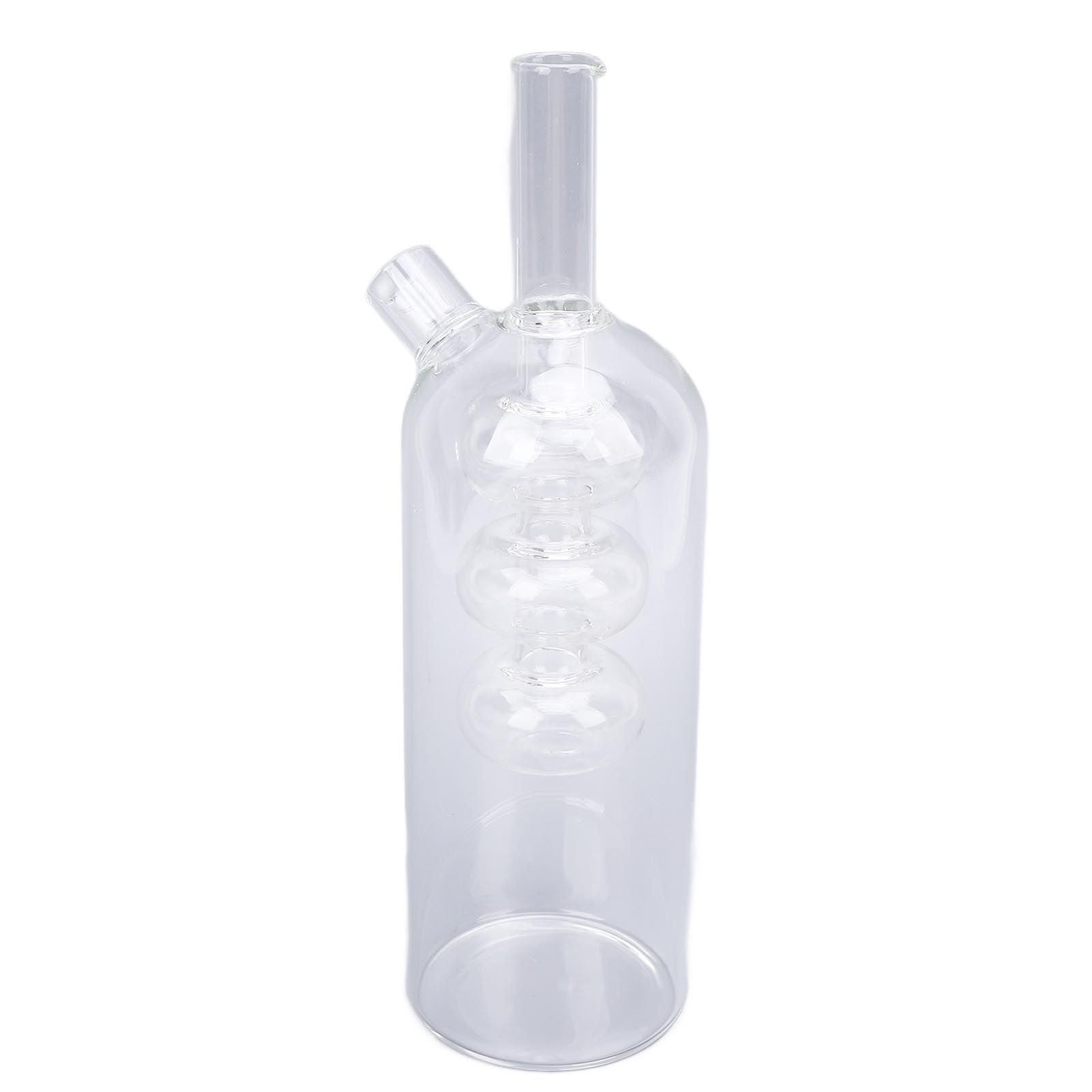 Olive Oil and Vinegar Dispenser 2 in 1 Glass Double Pourer Spout Oil and view 8