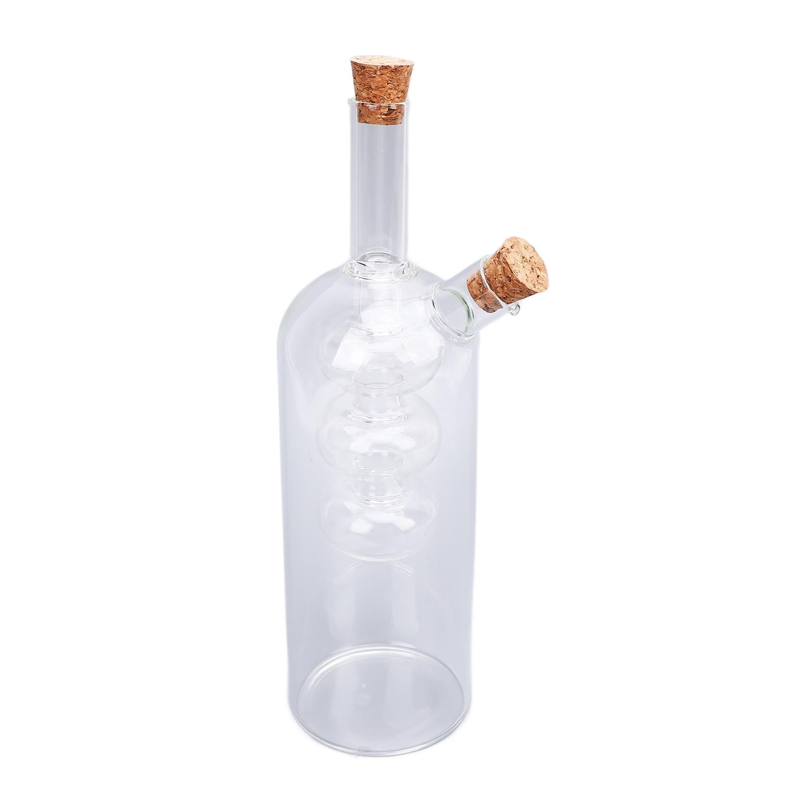Olive Oil and Vinegar Dispenser 2 in 1 Glass Double Pourer Spout Oil and view 11