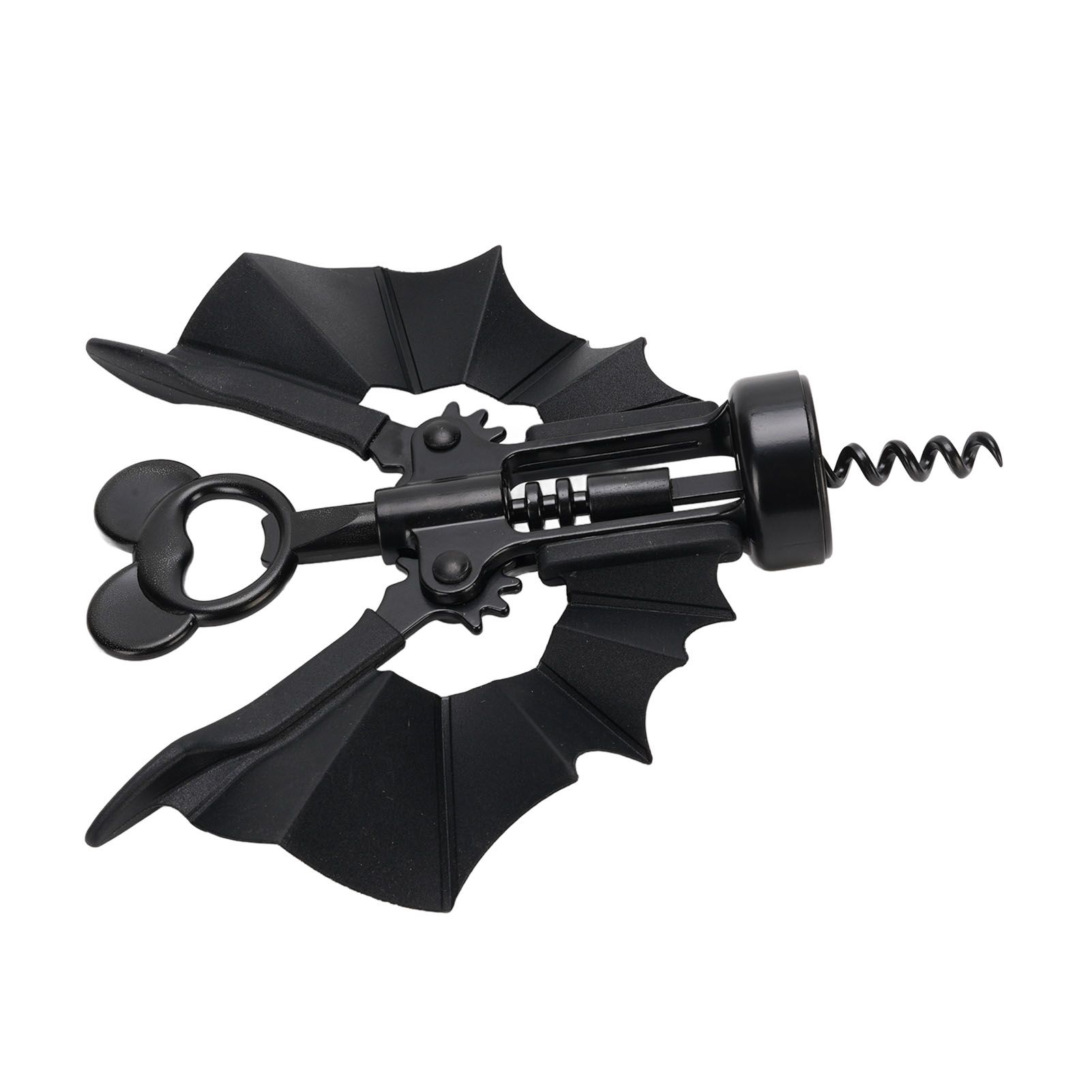2 in 1 Bottle Opener Bat Shape Zinc Alloy Wine Beer Bottle Opener for Home view 6
