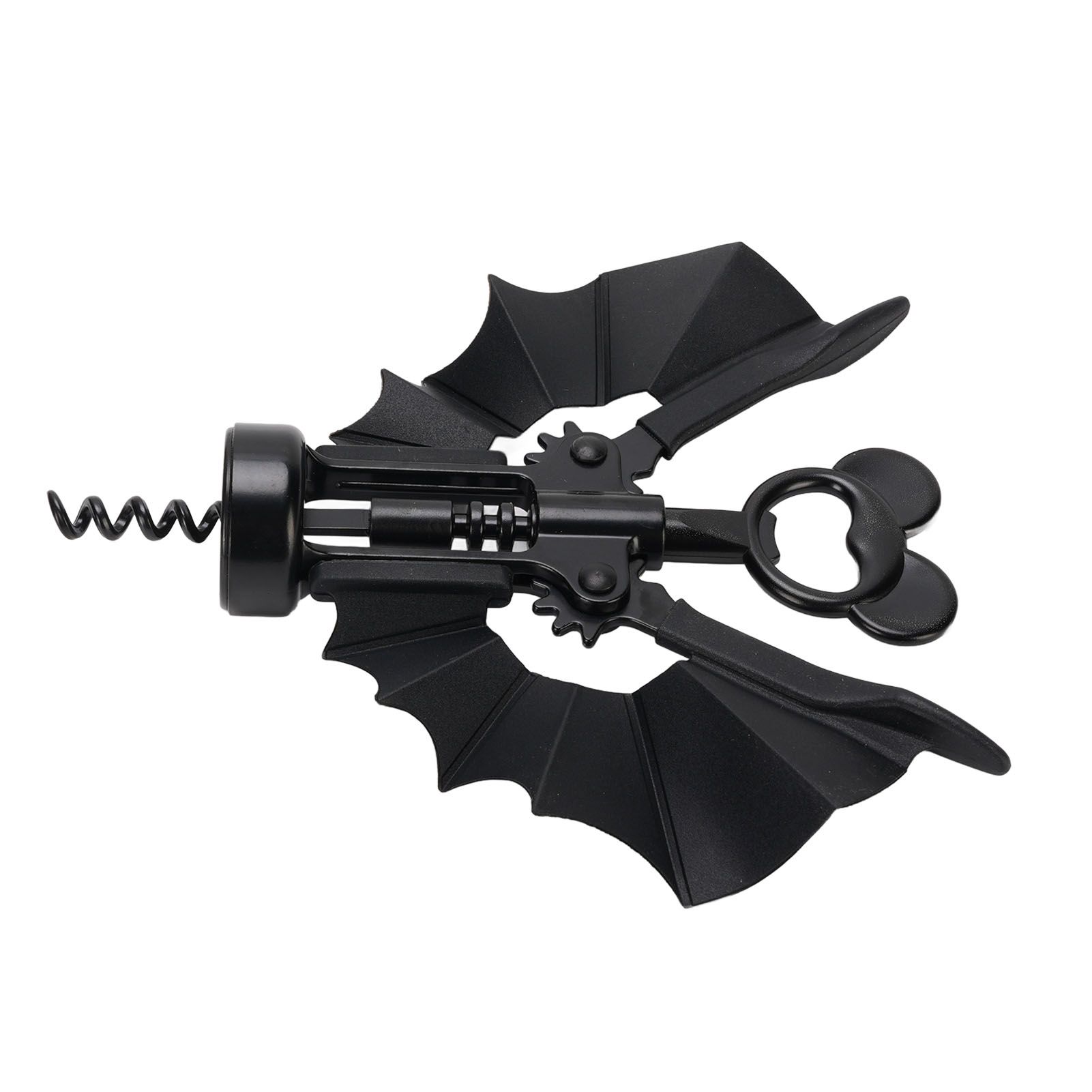 2 in 1 Bottle Opener Bat Shape Zinc Alloy Wine Beer Bottle Opener for Home view 9