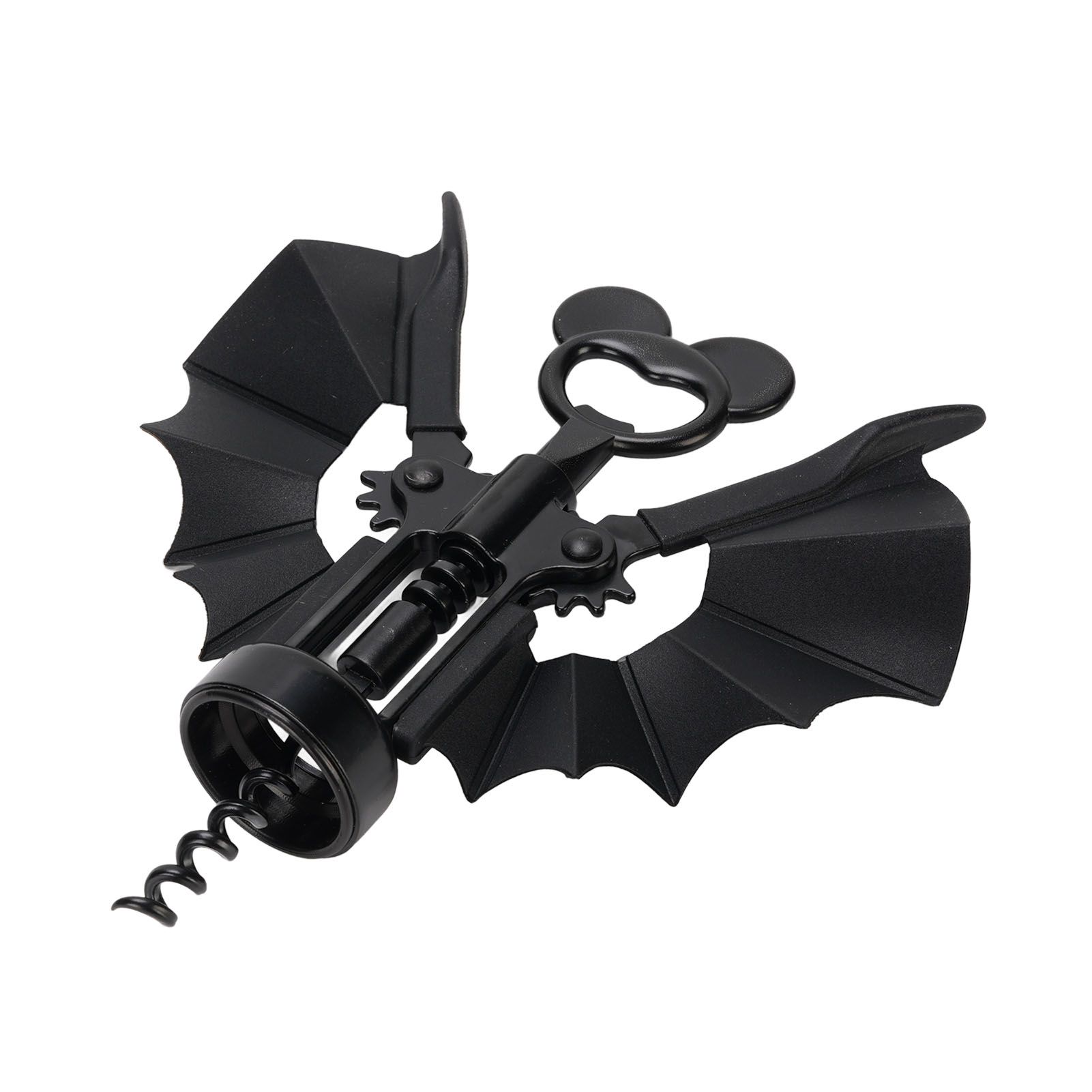 2 in 1 Bottle Opener Bat Shape Zinc Alloy Wine Beer Bottle Opener for Home view 12