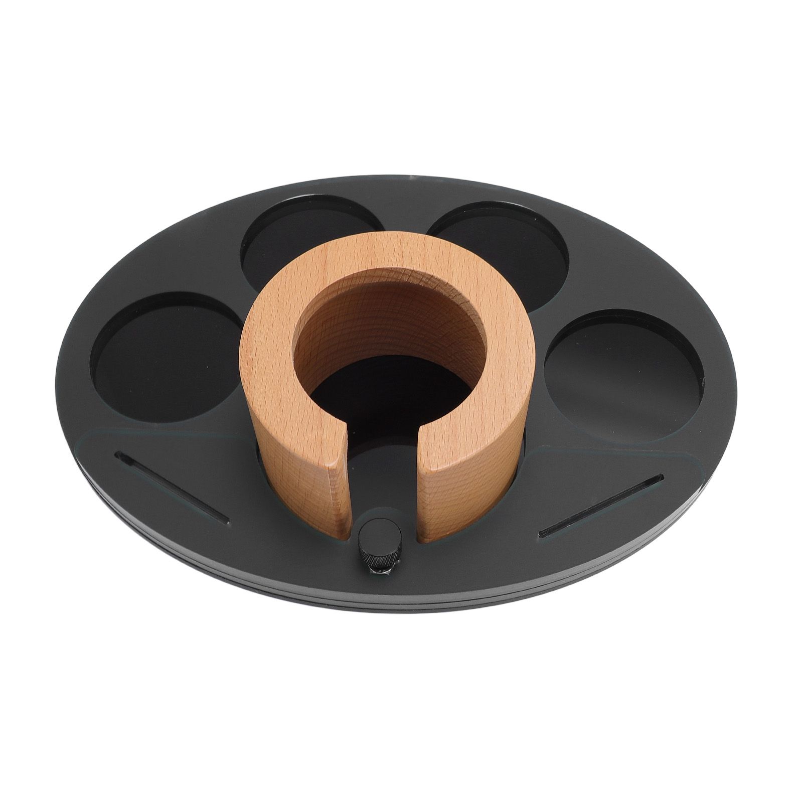 Coffee Tamping Station Organizer Coffee Portafilter Holder for 51mm 53mm 54mm view 4
