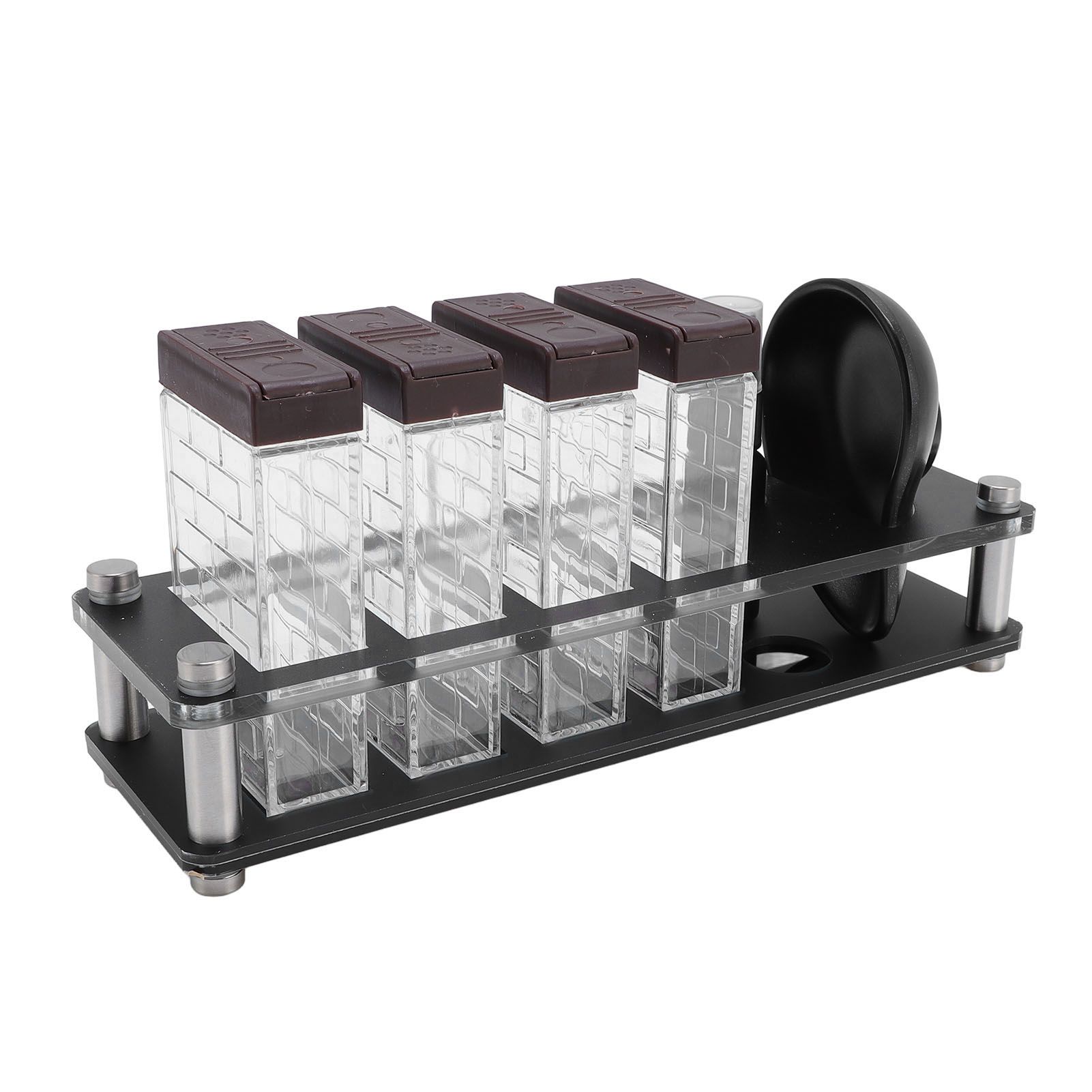Coffee Bean Cellar with Stand Multifunctional Coffee Bean Dosing Cup and Spray view 4